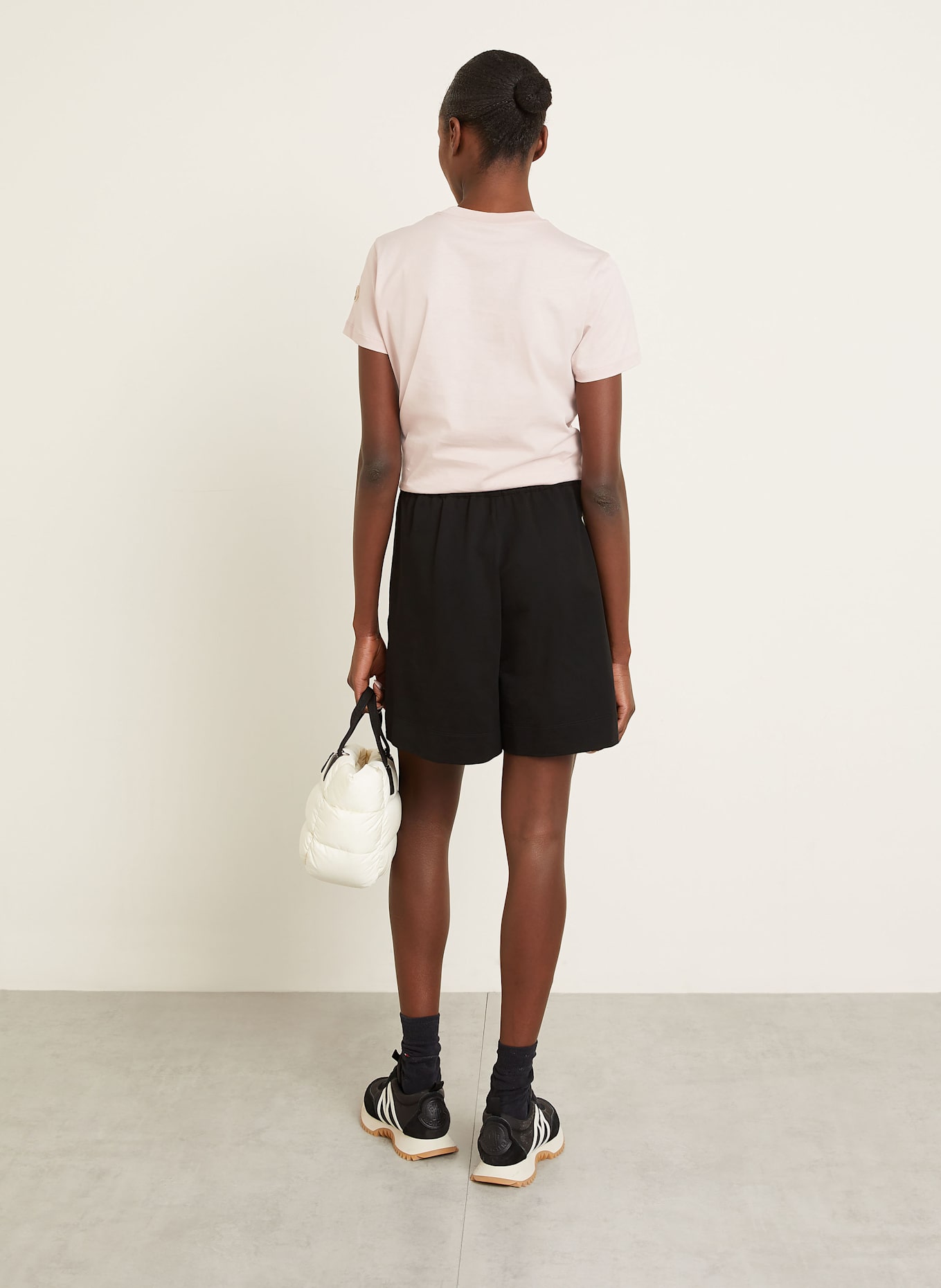 MONCLER Szorty dresowe: CZARNY