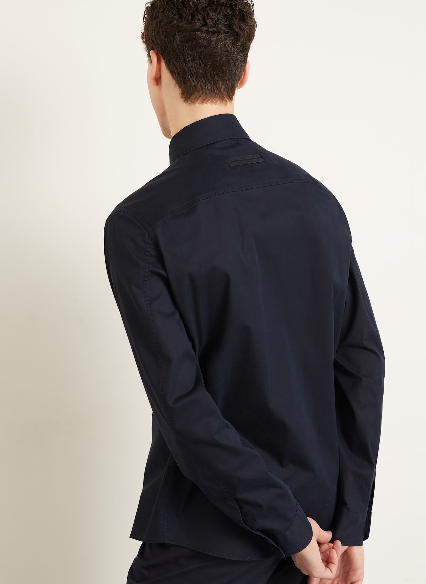 ZEGNA Overshirt: DUNKELBLAU