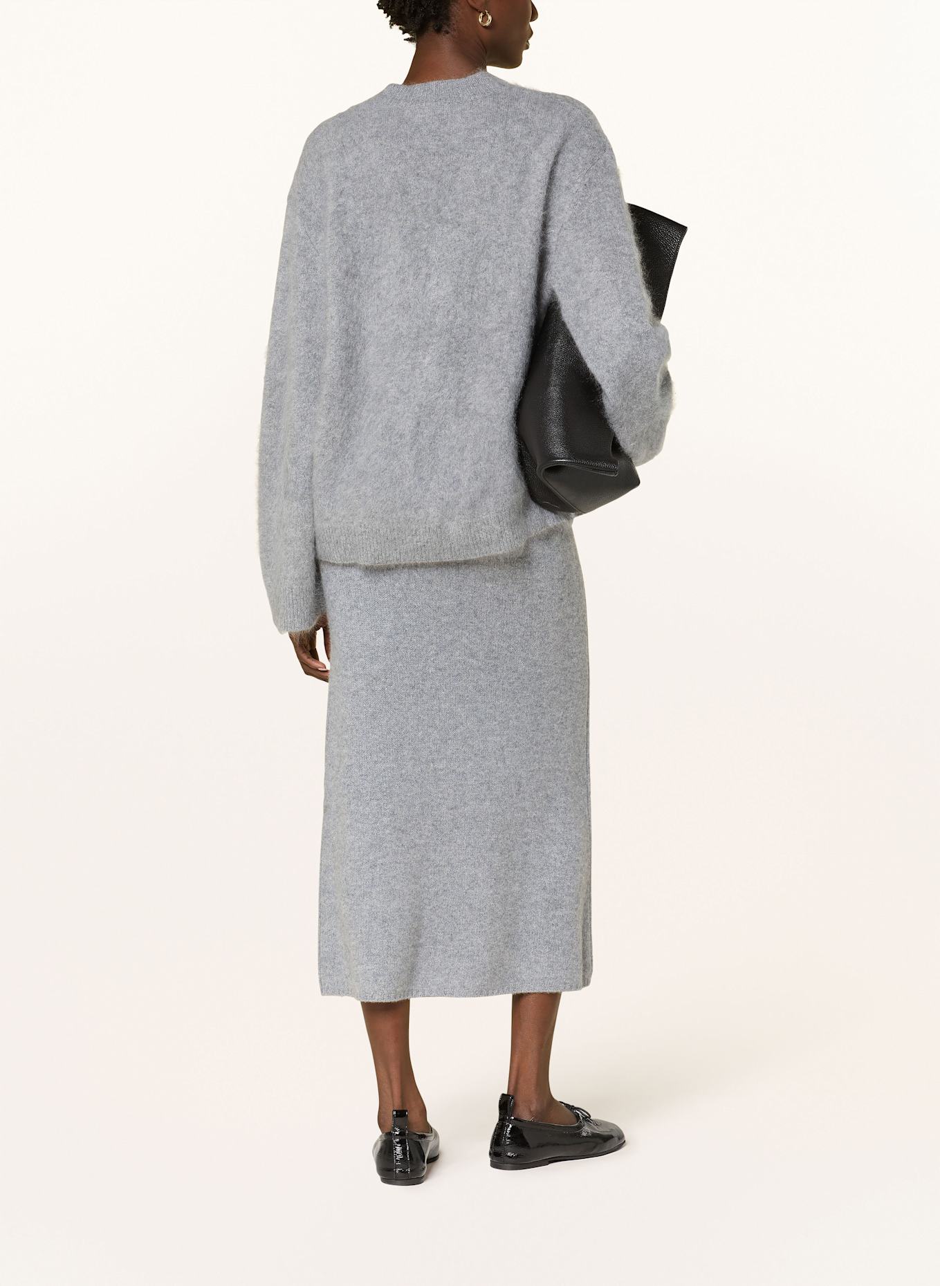 ALMADA LABEL Strickrock aus Cashmere, Farbe: GRAU (Bild 3)