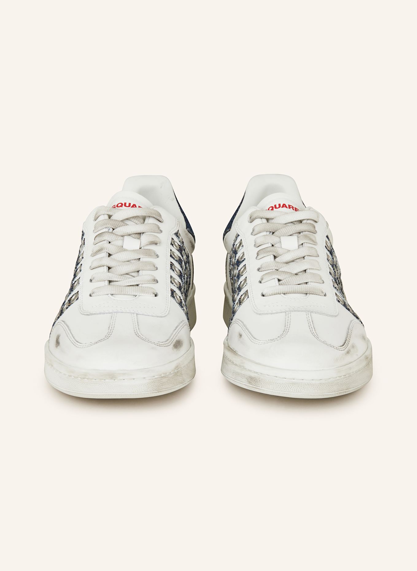 DSQUARED2 Sneaker BOXER: WEISS