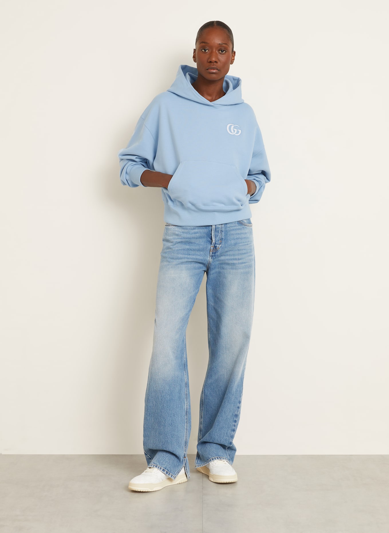 GUCCI Hoodie, Farbe: HELLBLAU (Bild 2)