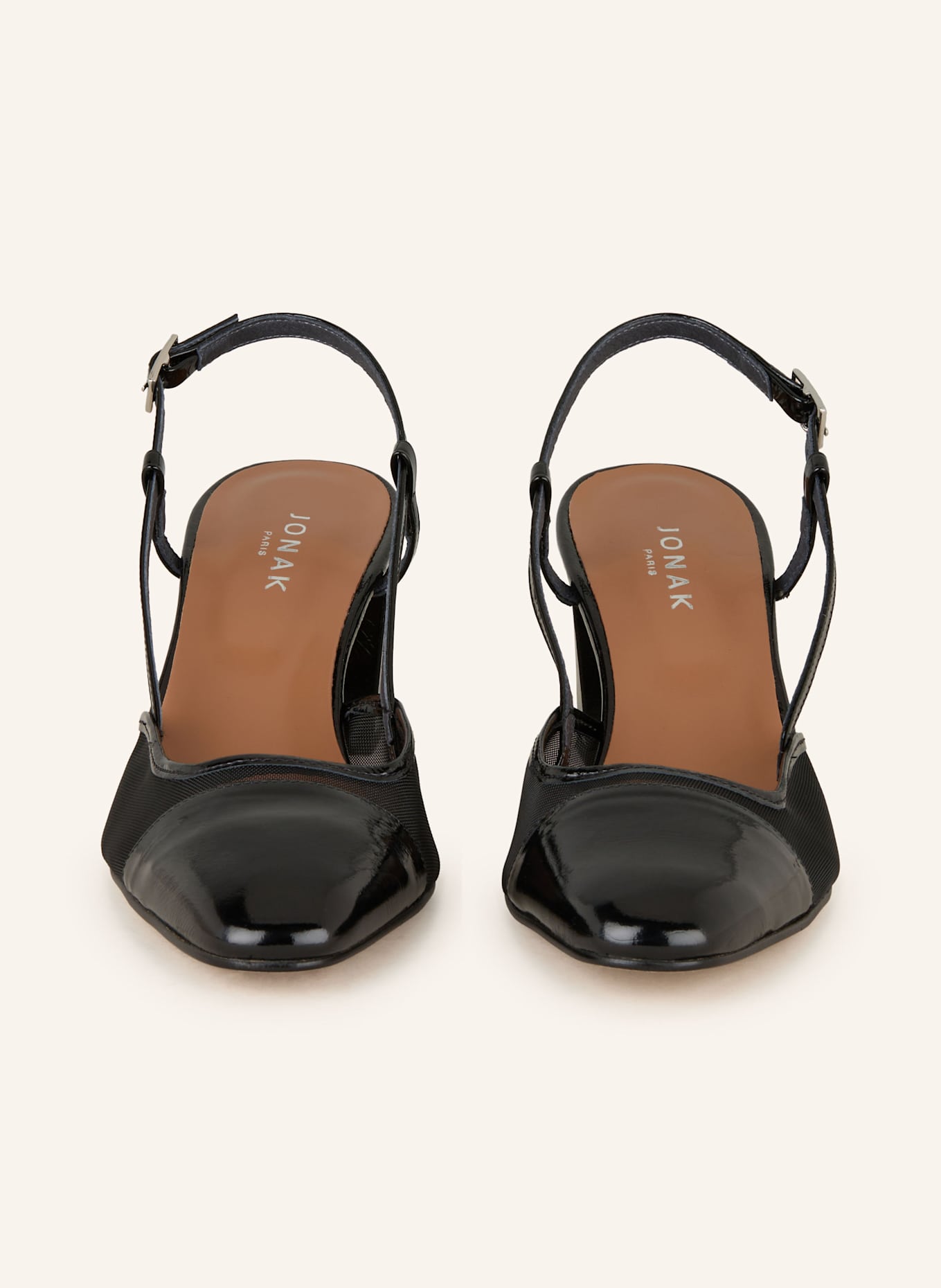 JONAK Slingpumps: SCHWARZ