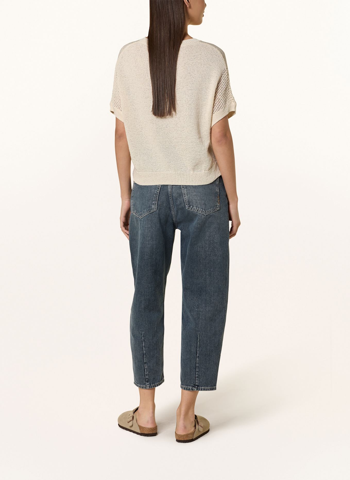 comma Strickshirt: CREME