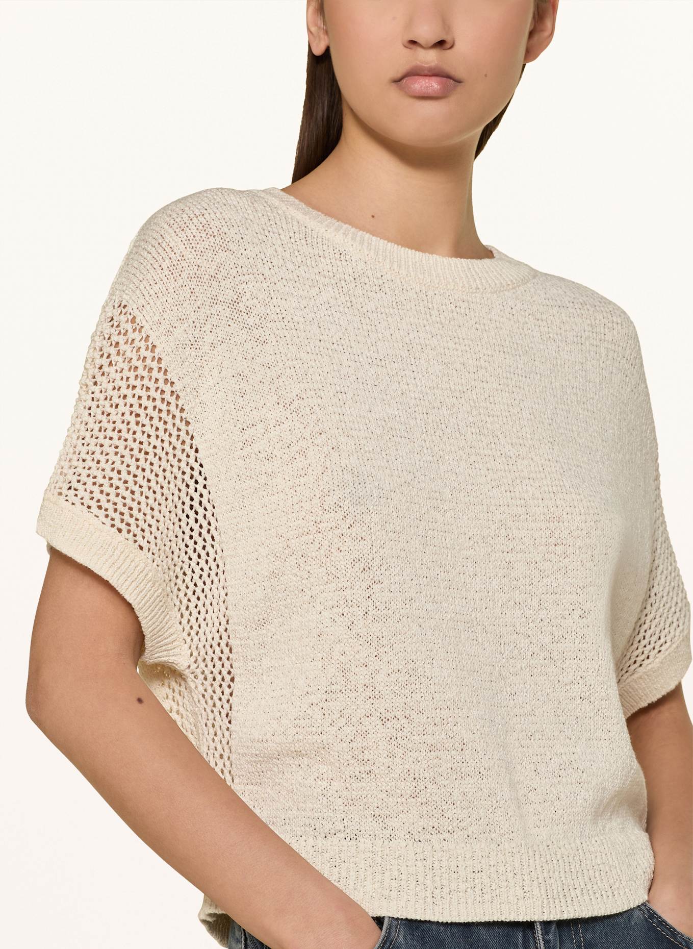 comma Strickshirt: CREME