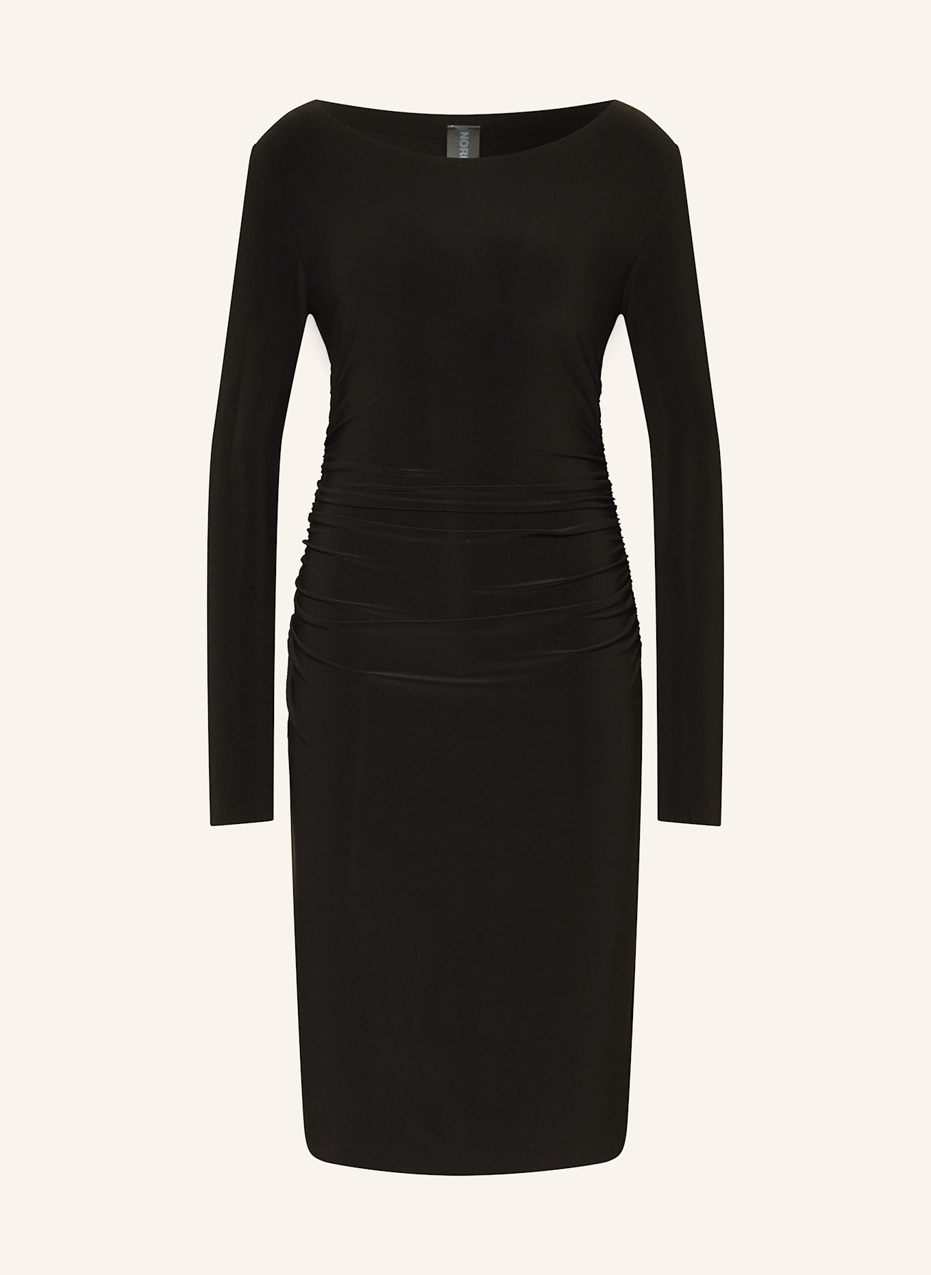 NORMA KAMALI Kleid: SCHWARZ