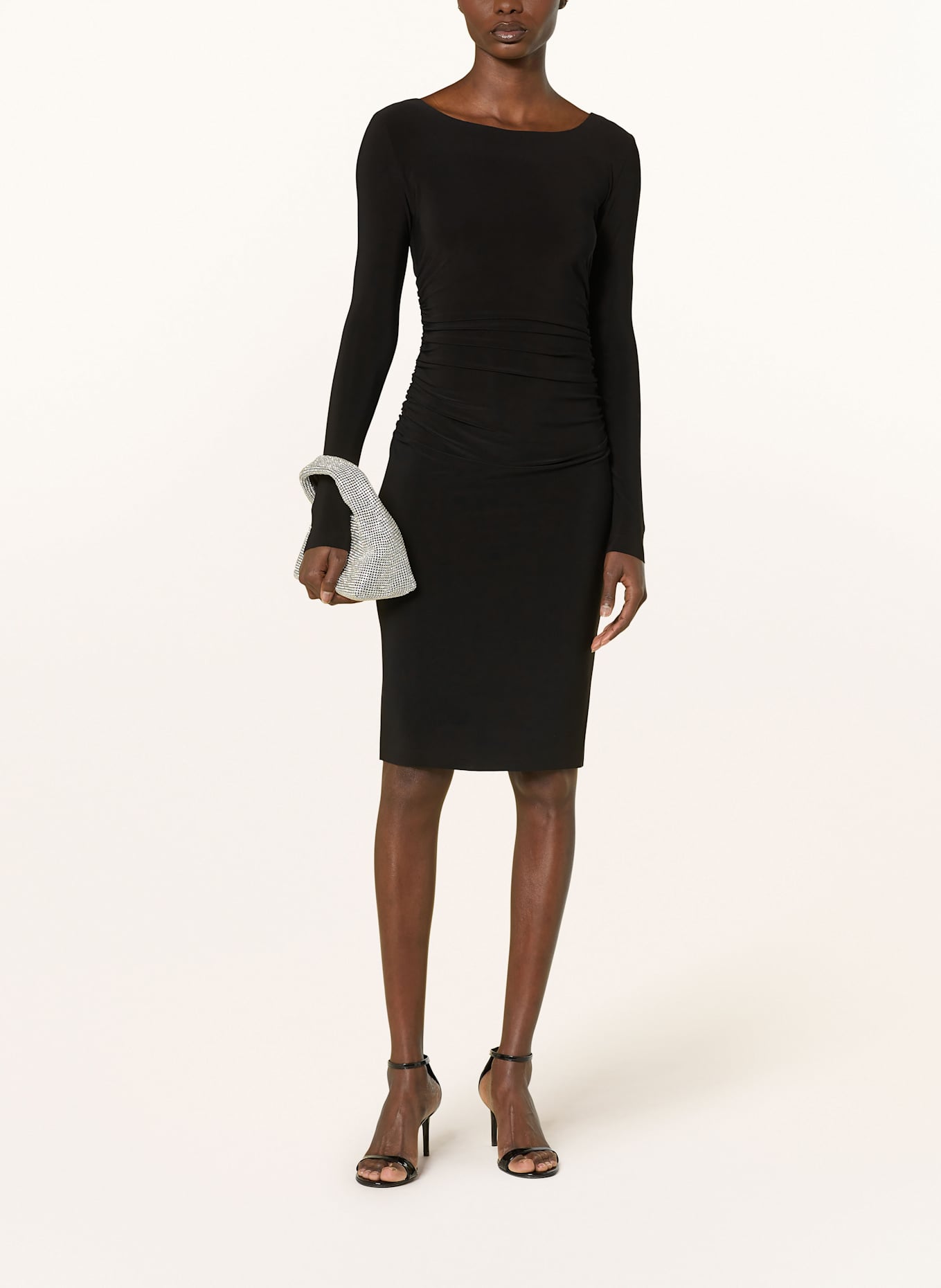 NORMA KAMALI Kleid: SCHWARZ