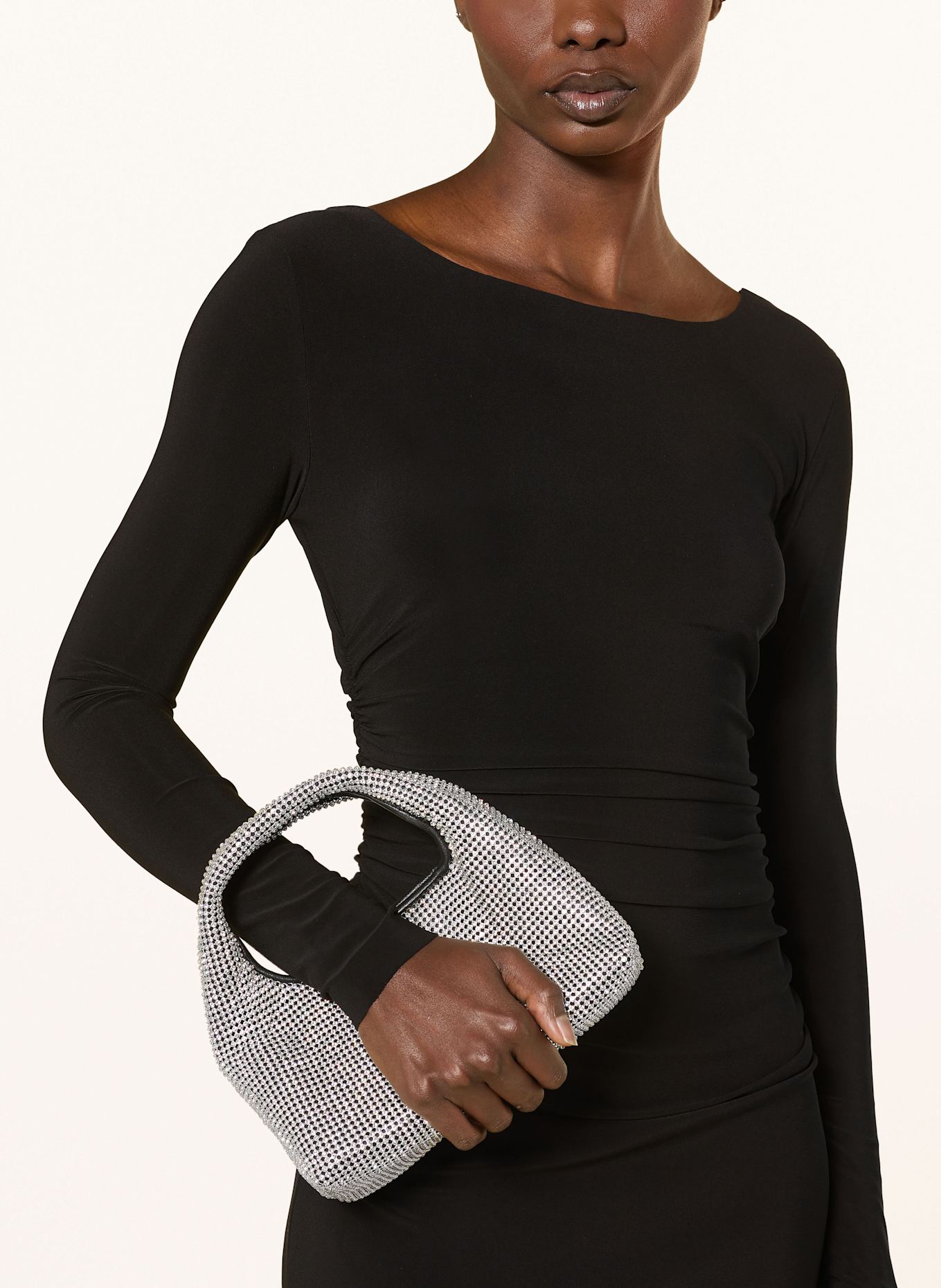 NORMA KAMALI Kleid: SCHWARZ