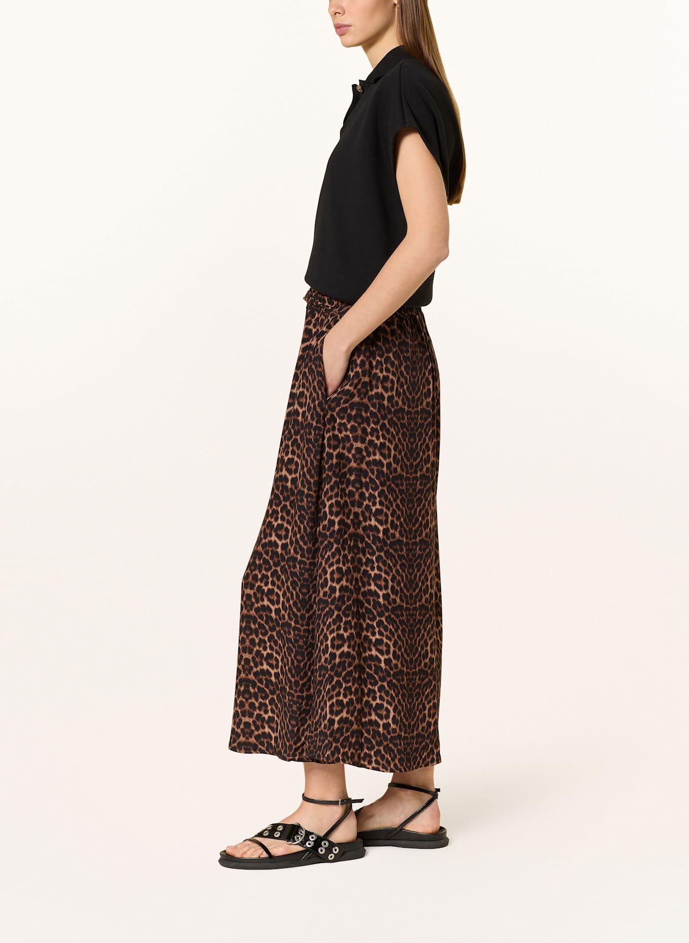 Herrlicher Culotte NELANIE: BRAUN/ DUNKELBRAUN