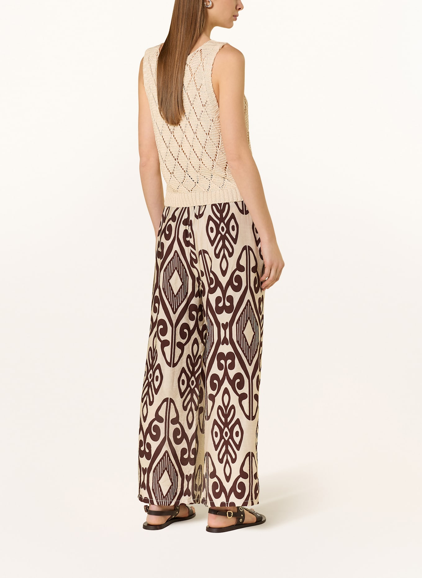 Herrlicher Culotte MAXINA: BEIGE/ BRAUN
