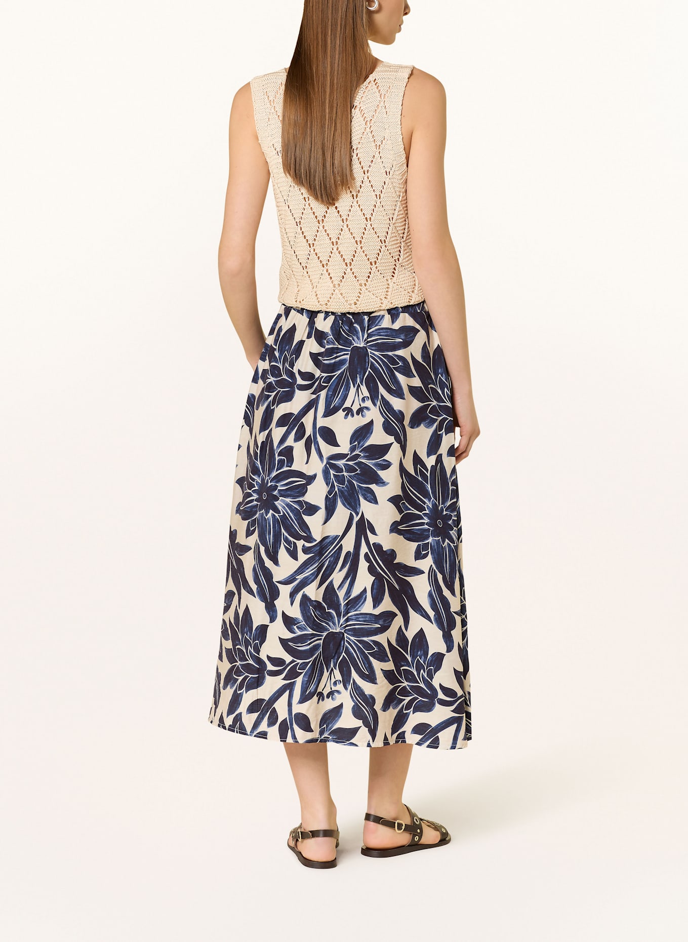 Herrlicher Rock CENDRINE: DUNKELBLAU/ BEIGE/ BLAU