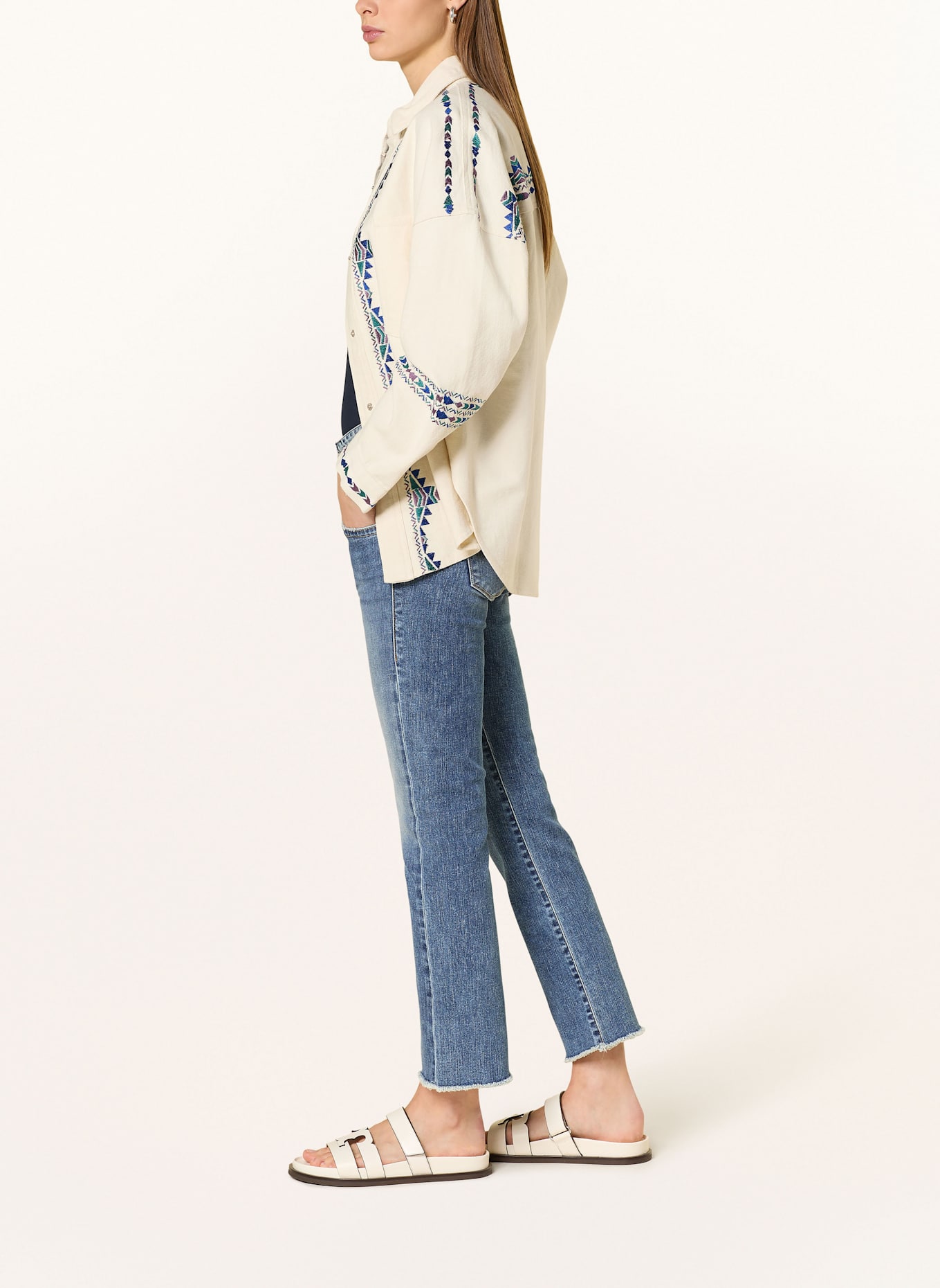 Herrlicher 7/8 jeans PEARL: 952 blue jay