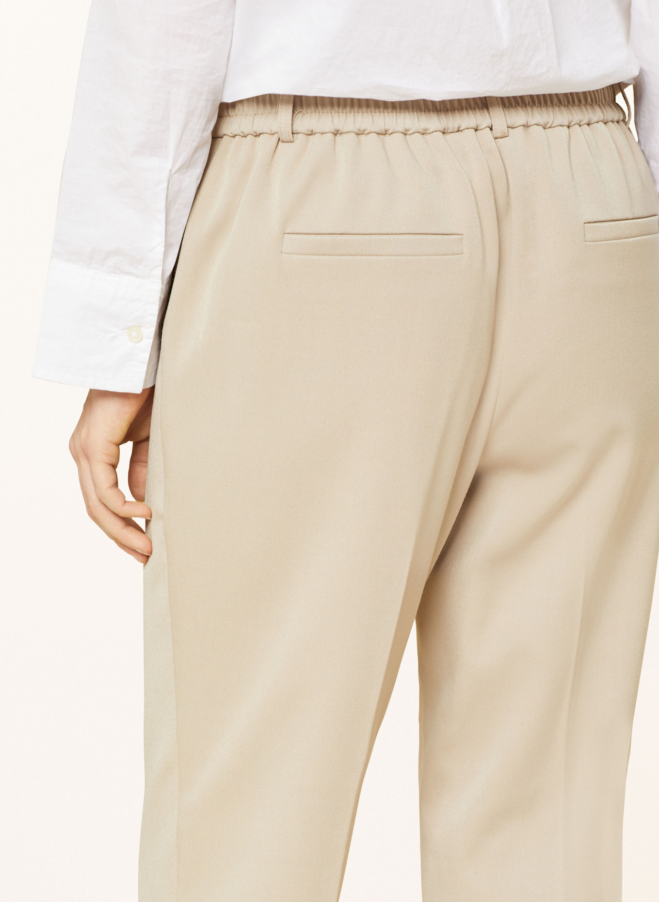 someday 7/8 trousers CHARLIE DETAIL: BEIGE