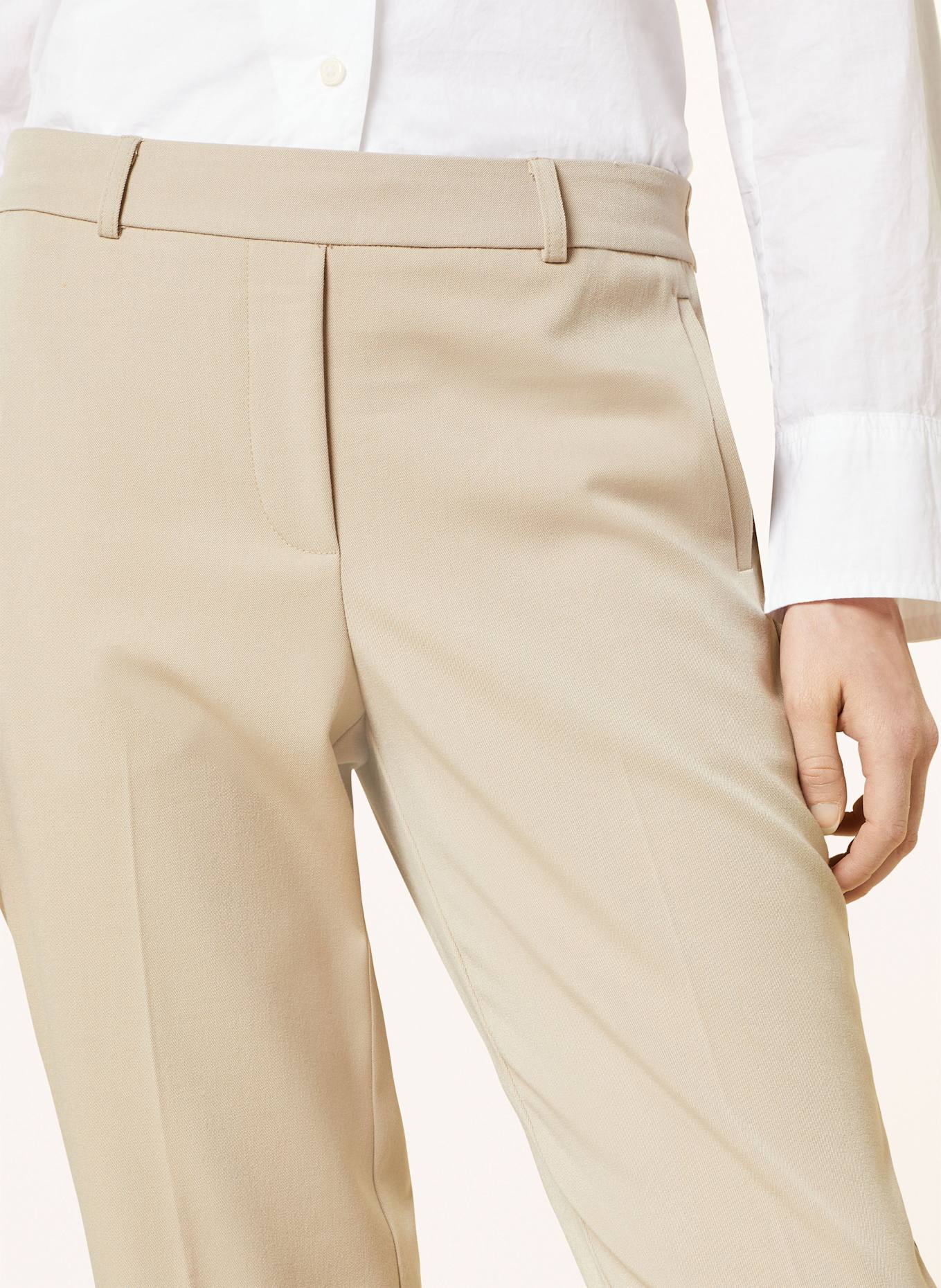 someday 7/8 trousers CHARLIE DETAIL: BEIGE
