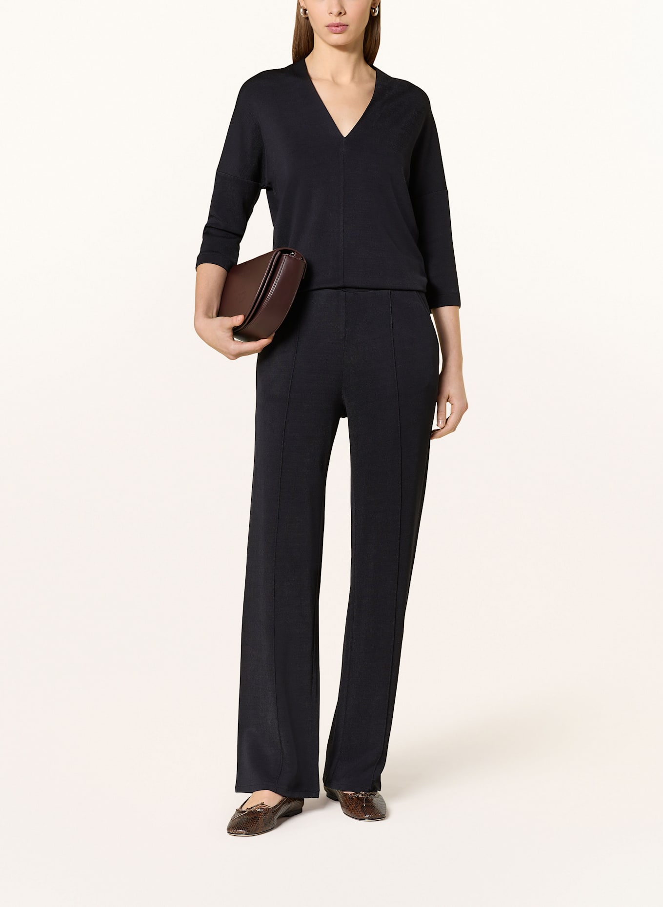 someday Knit shirt UHLYN: DARK BLUE