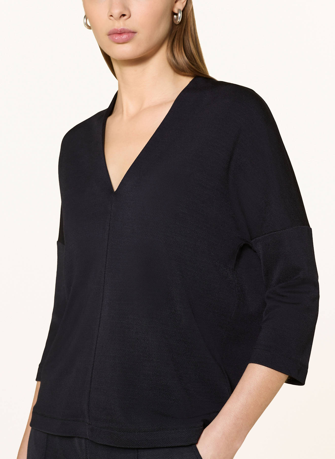 someday Knit shirt UHLYN: DARK BLUE