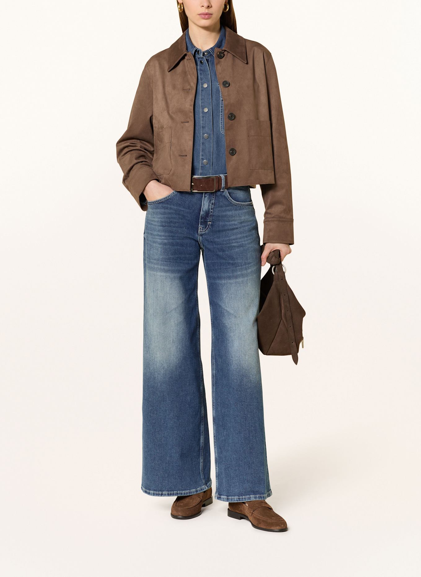 someday CELLMA PALAZZO jeans: 70217 mid century blue