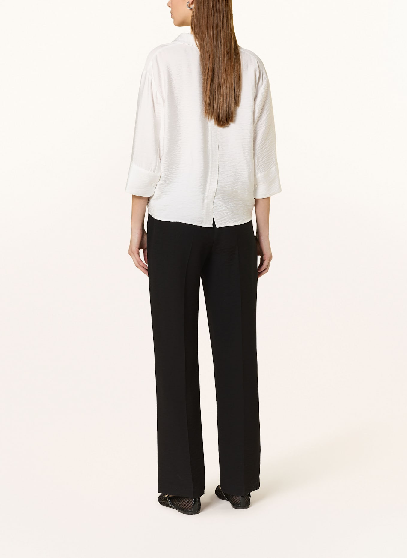 someday Hemdbluse ZEMILY mit 3/4-Arm: WEISS