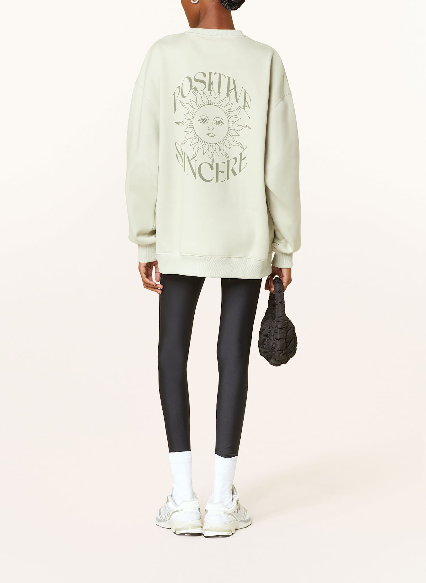 OH APRIL Sweatshirt OV: LIGHT GREEN