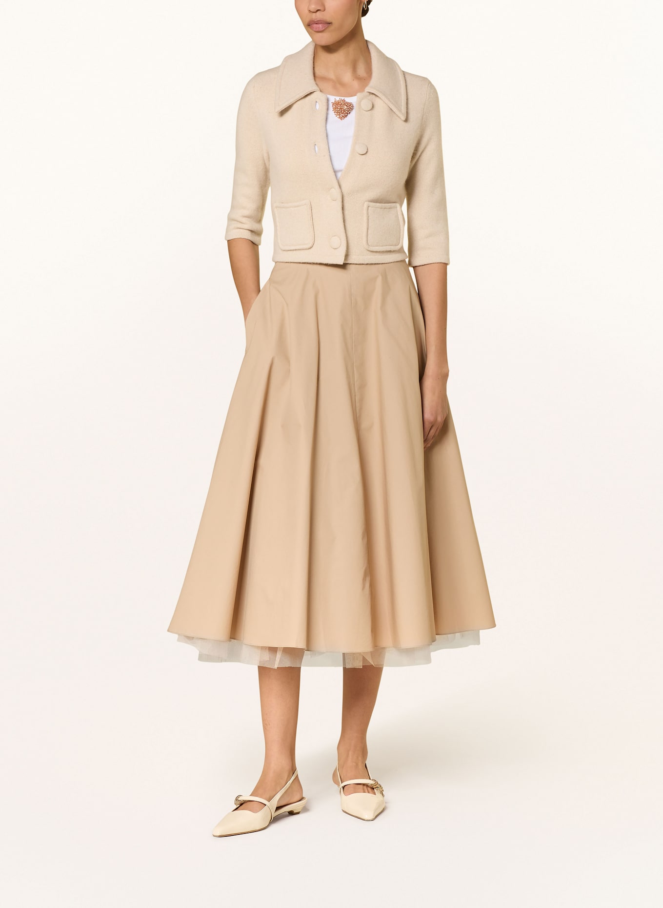 DOROTHEE SCHUMACHER Rock LIGHT TOUCH: CAMEL