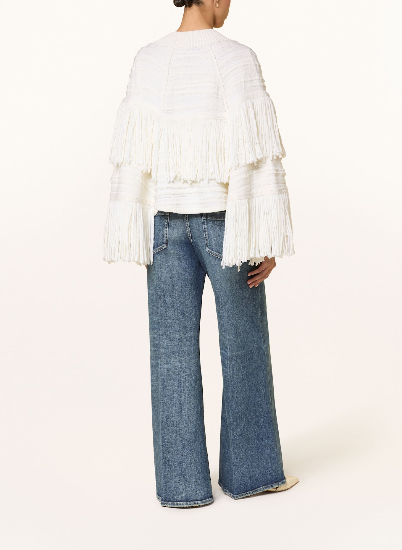 DOROTHEE SCHUMACHER Strickhülle FREE SPIRIT: ECRU