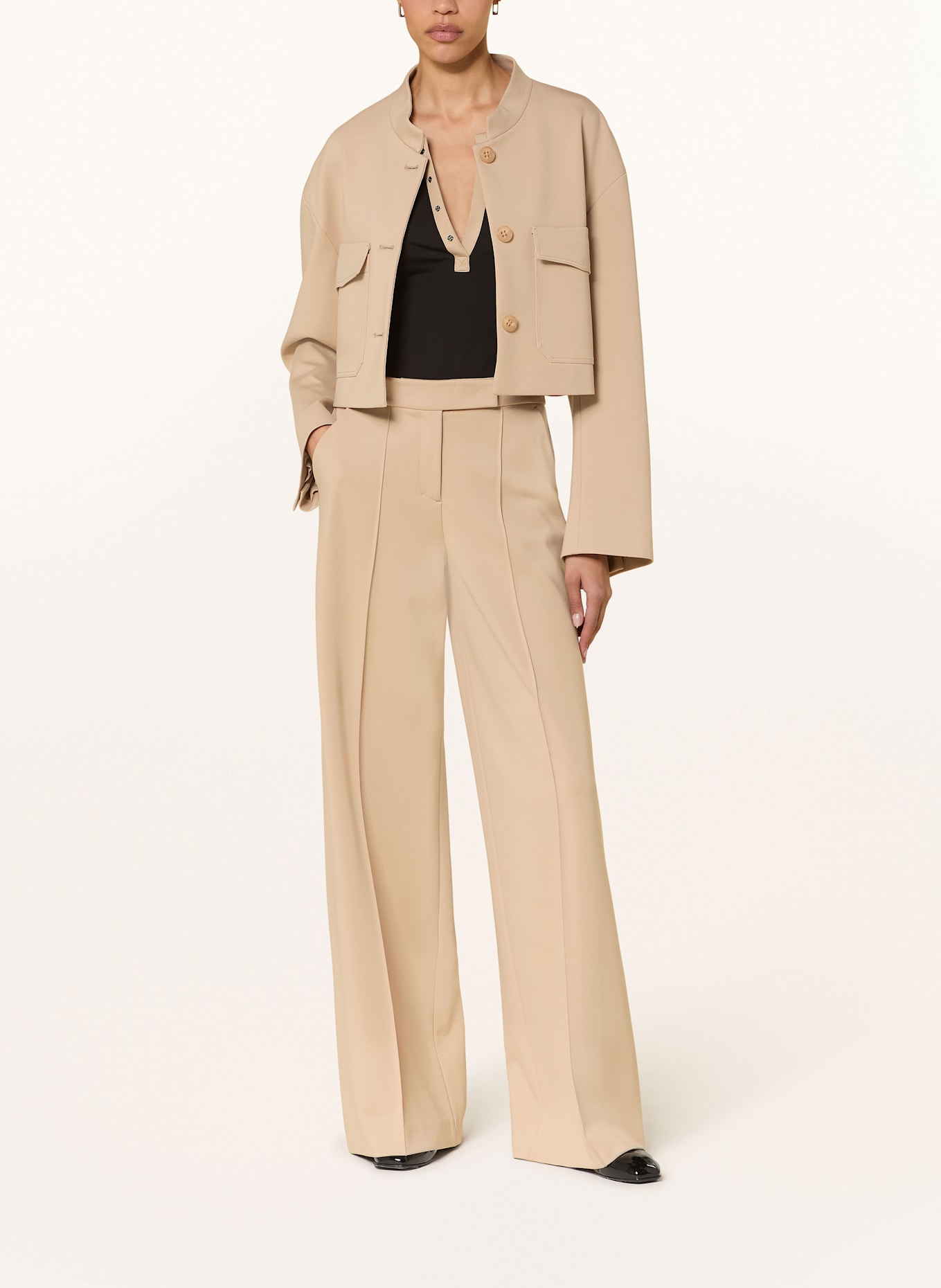 DOROTHEE SCHUMACHER Marlenehose EMOTIONAL ESSENCE: HELLBRAUN