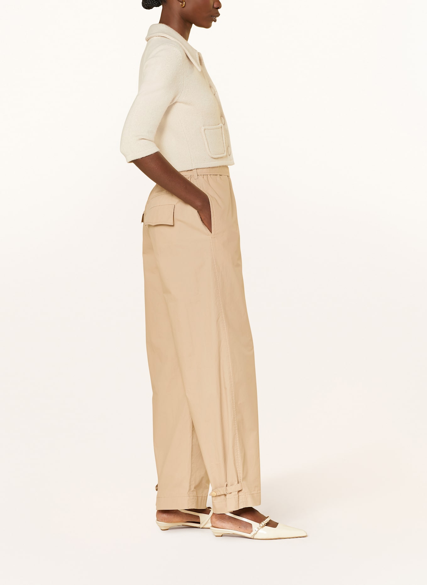 DOROTHEE SCHUMACHER Hose LIGHT TOUCH: CAMEL