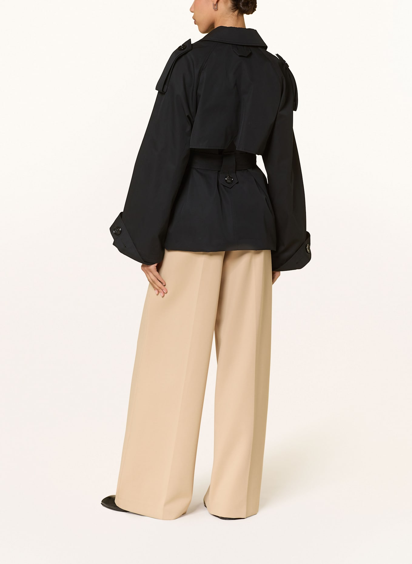 DOROTHEE SCHUMACHER Trenchcoat LUXURY LAYER: SCHWARZ