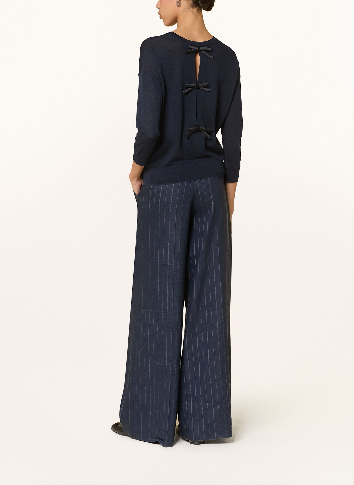 DOROTHEE SCHUMACHER Pullover REFINED ESSENTIAL: DUNKELBLAU