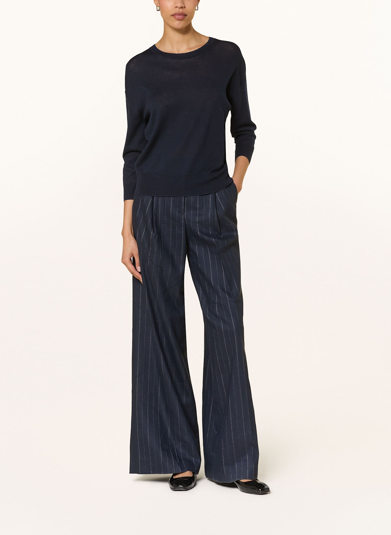 DOROTHEE SCHUMACHER Pullover REFINED ESSENTIAL: DUNKELBLAU