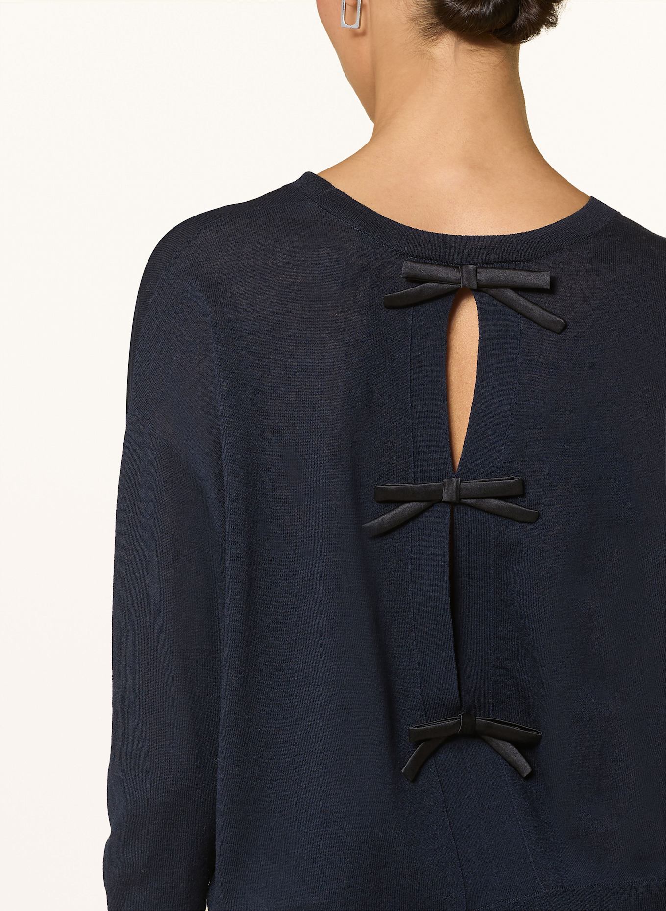 DOROTHEE SCHUMACHER Pullover REFINED ESSENTIAL: DUNKELBLAU