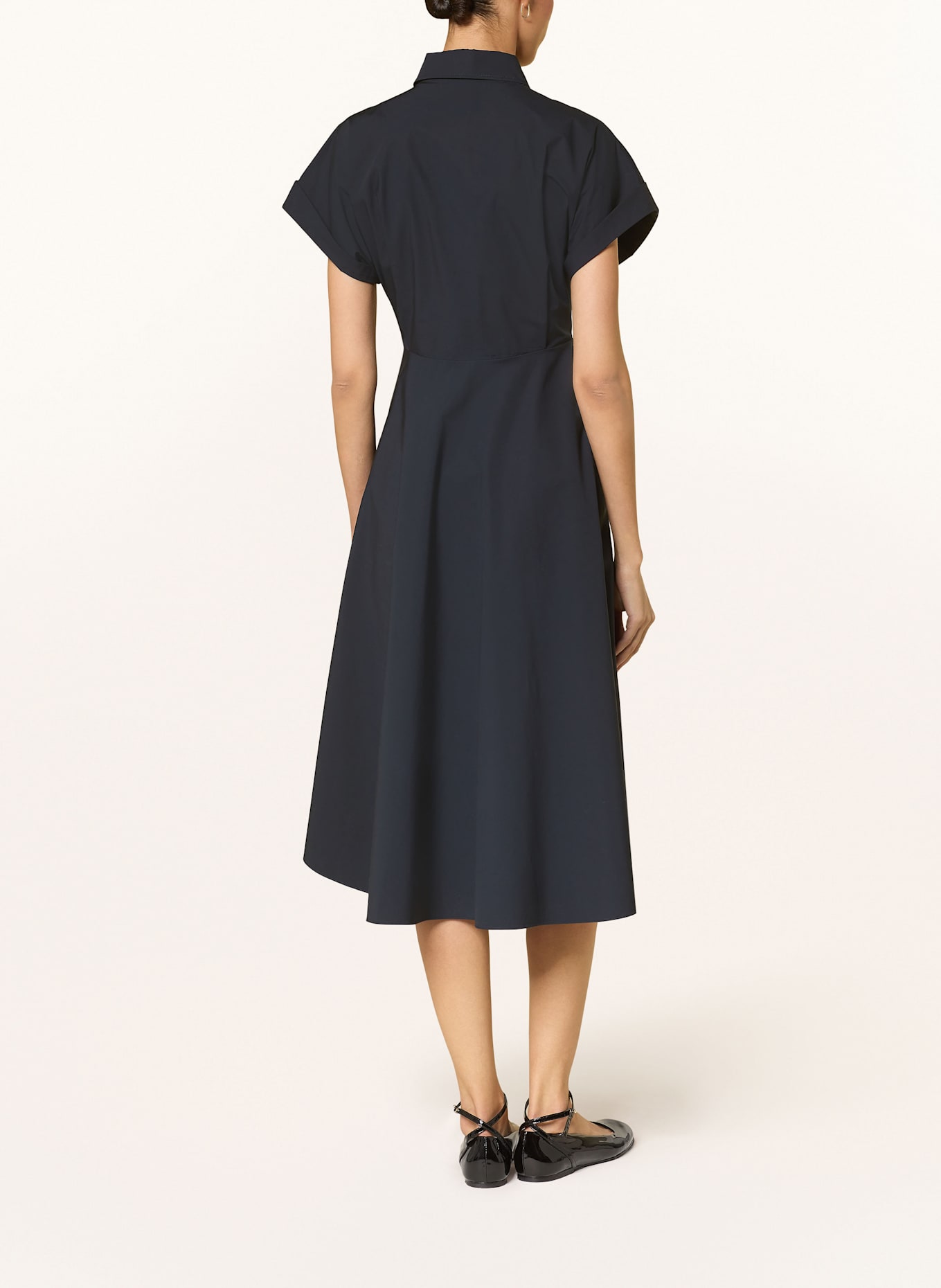 DOROTHEE SCHUMACHER Hemdblusenkleid POPLIN POWER: DUNKELBLAU