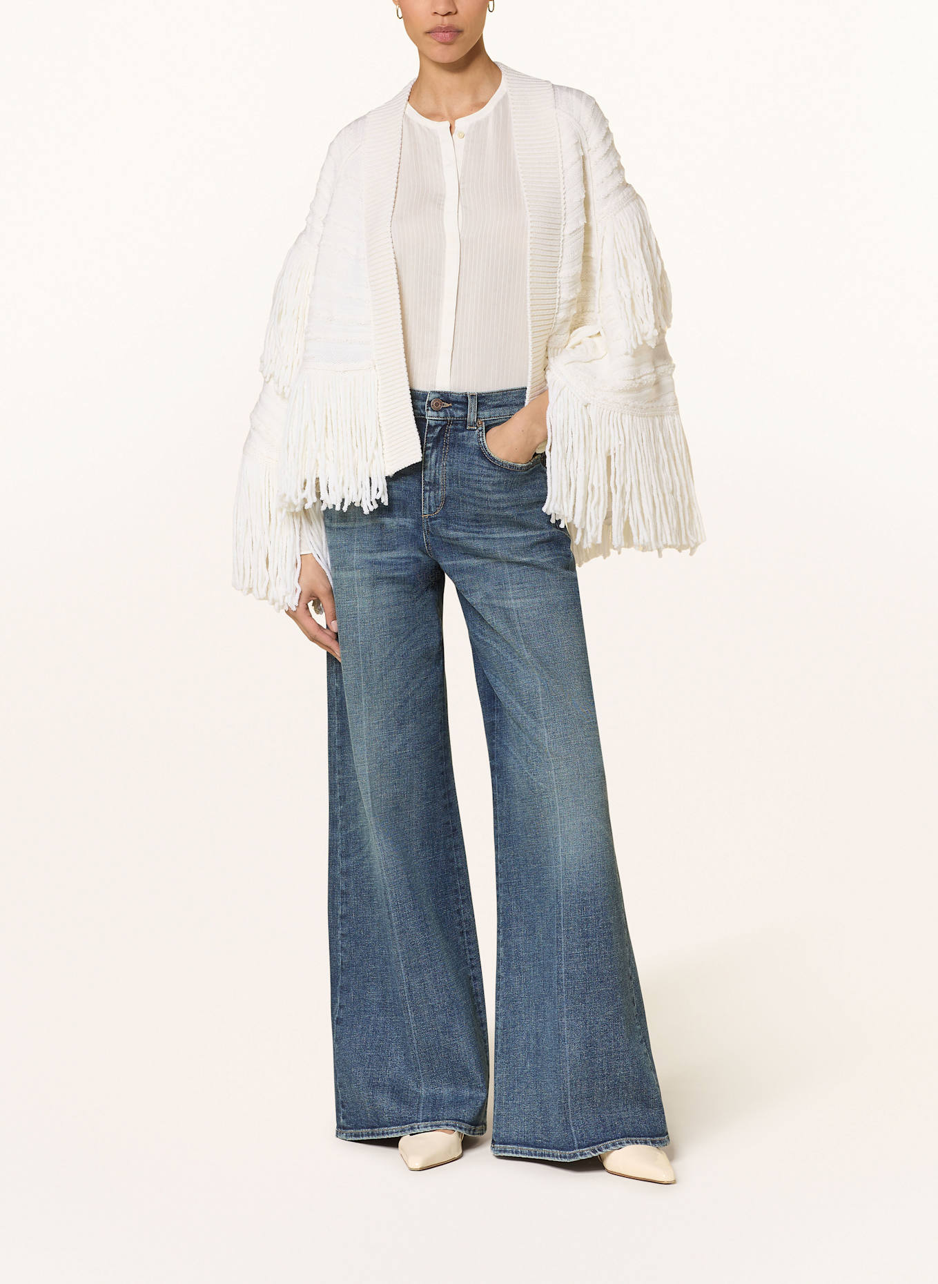 DOROTHEE SCHUMACHER Flared Jeans BLUE JEANS BABY: 867 vintage blue
