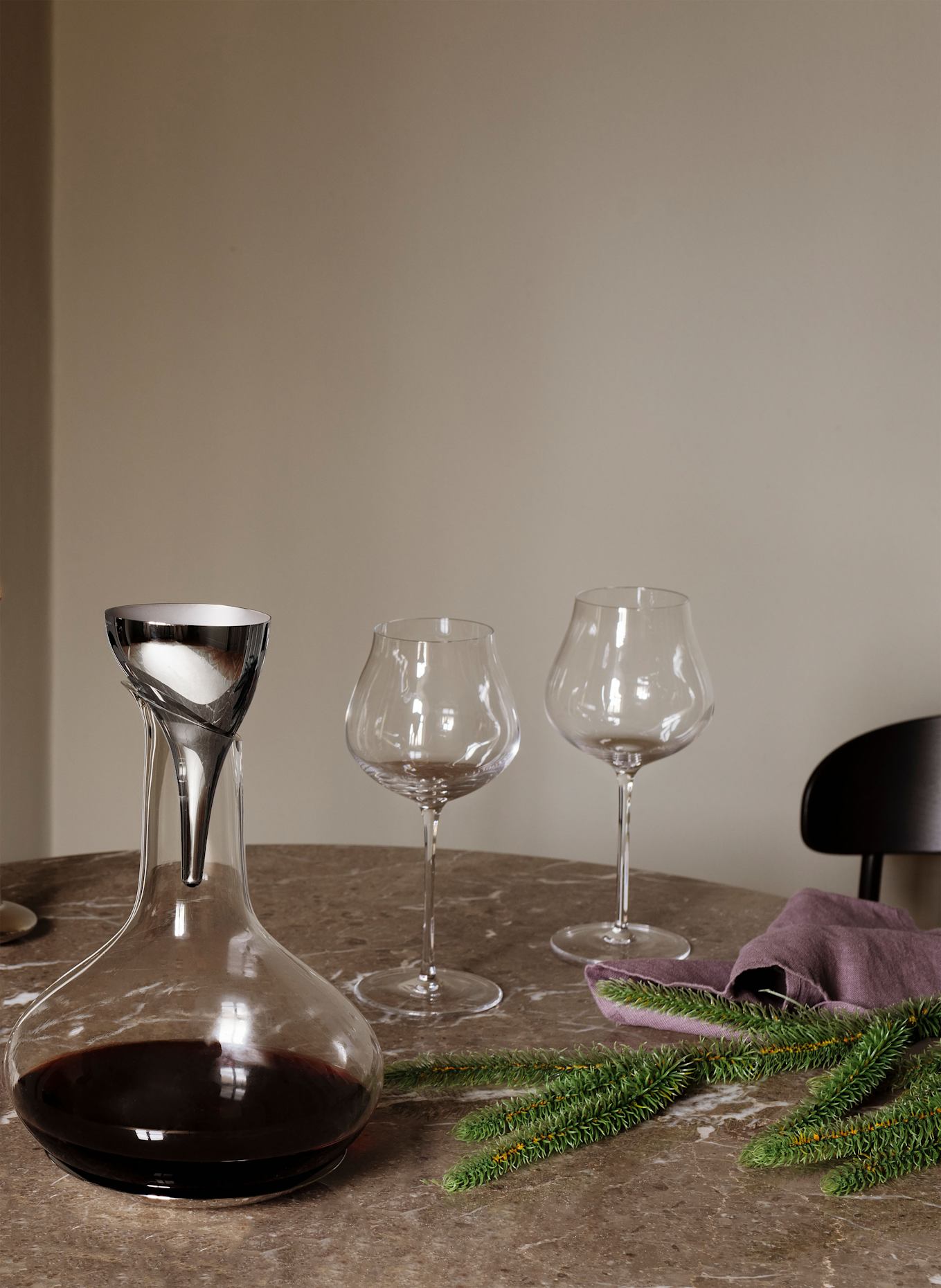 GEORG JENSEN 6er-Set Weingläser SKY: WEISS