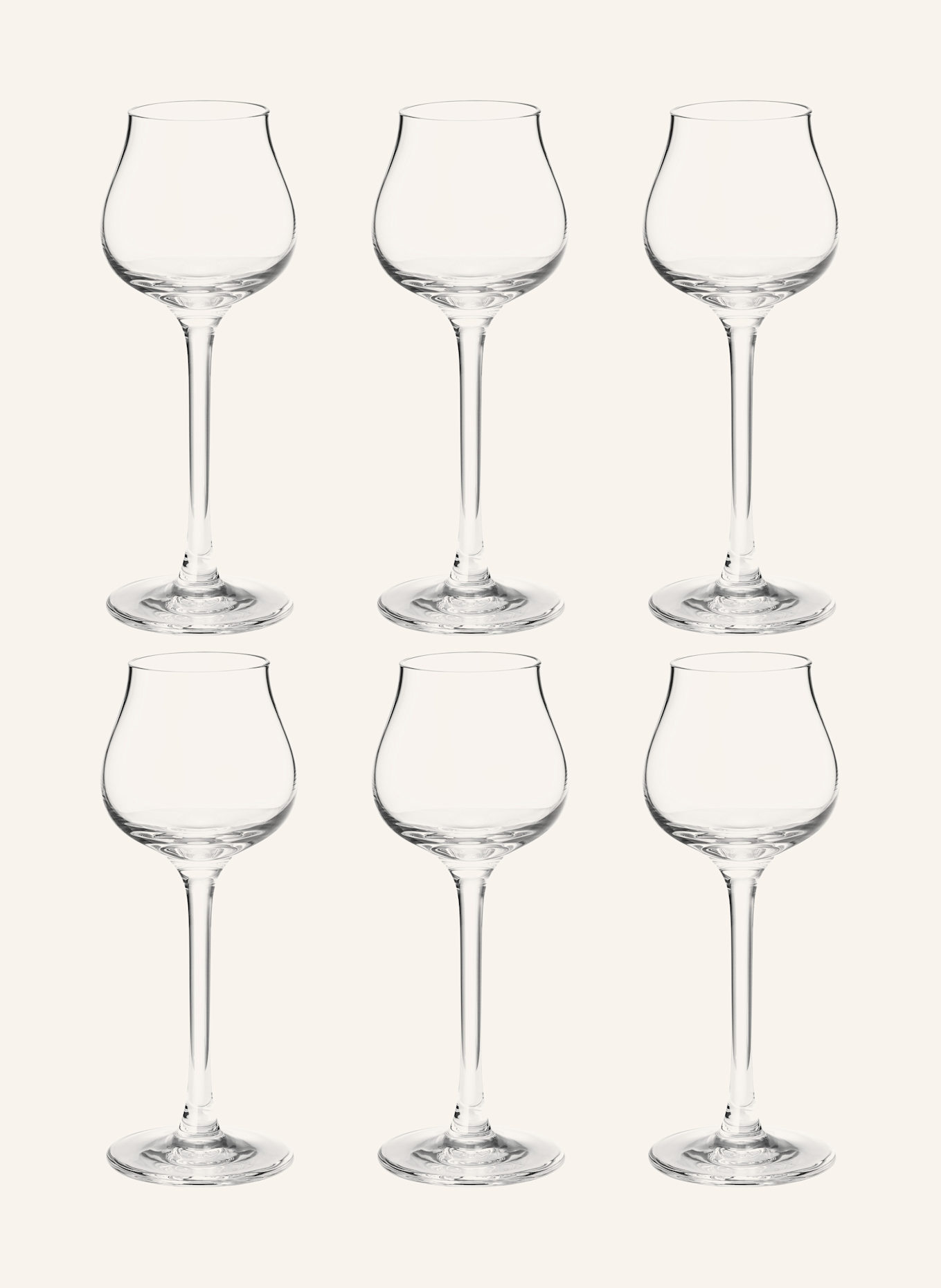 GEORG JENSEN 6er-Set Schnapsgläser SKY: WEISS