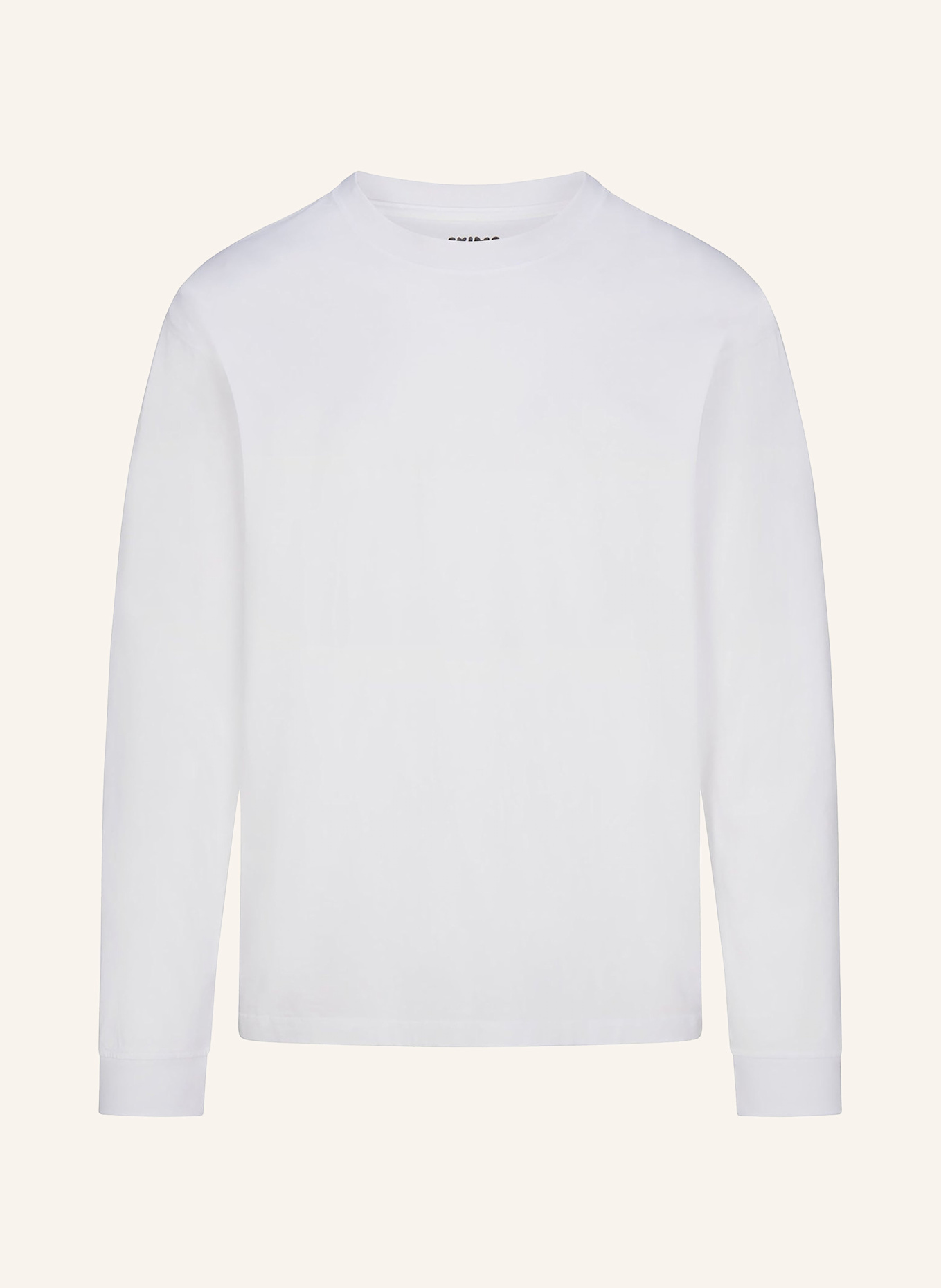 SKIMS Koszulka rekreacyjna HEAVYWEIGHT COTTON: BIAŁY