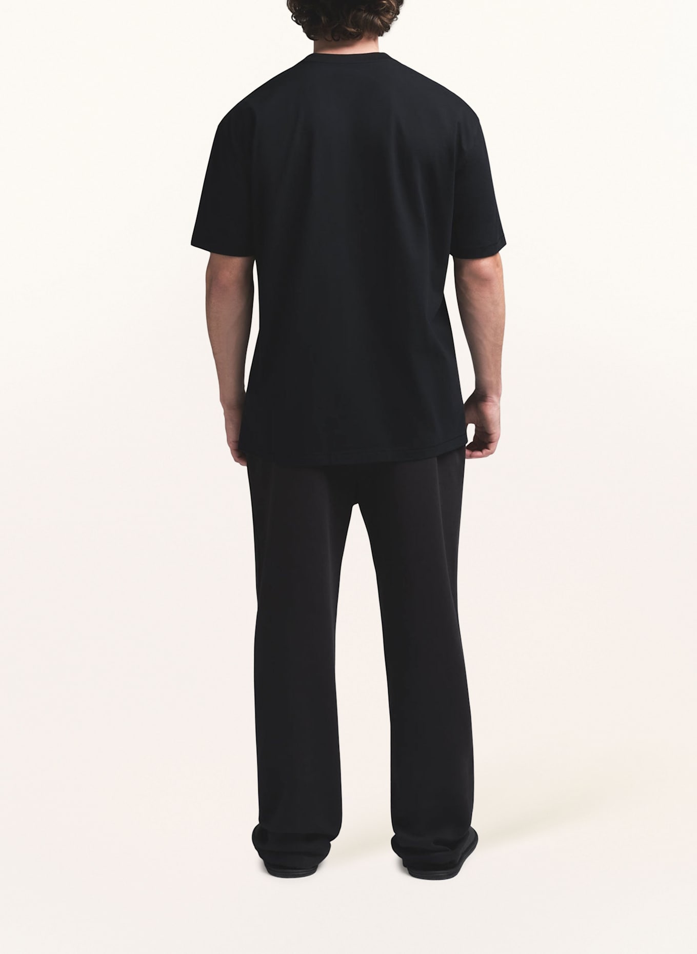 SKIMS Lounge-Shirt HEAVYWEIGHT COTTON: SCHWARZ