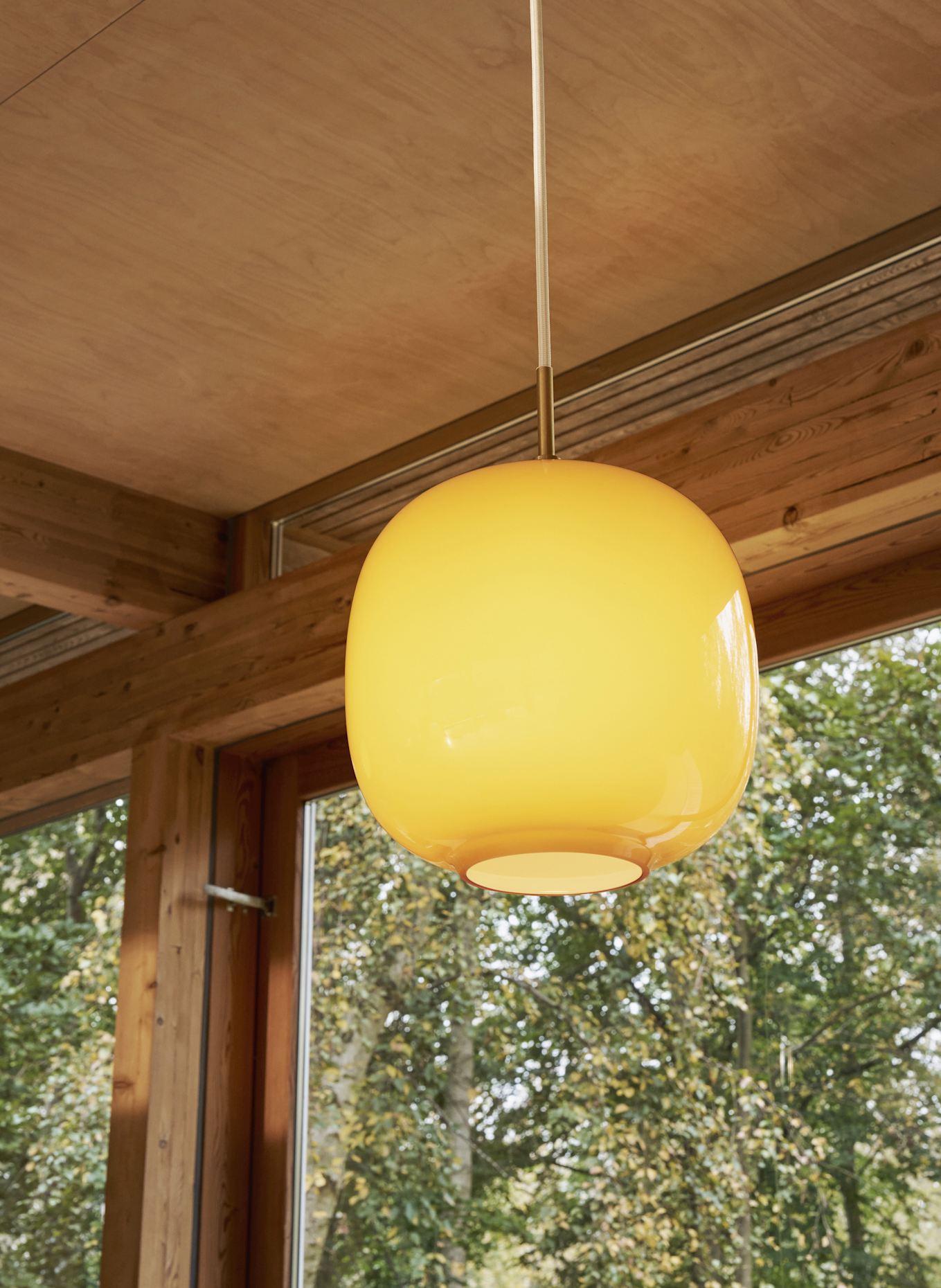 louis poulsen Pendelleuchte VL 45 RADIOHUS: DUNKELGELB