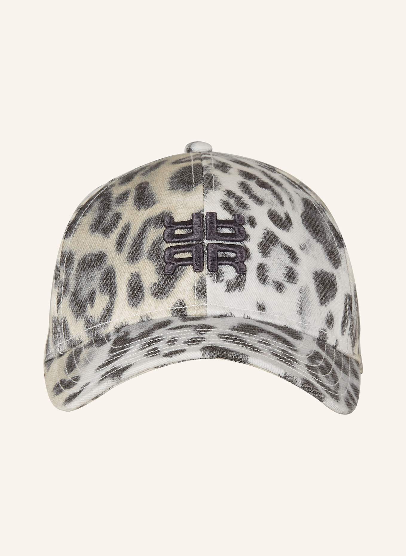 RIANI Czapka z daszkiem: CZIEMNOSZARY / ECRU / BEŻOWY