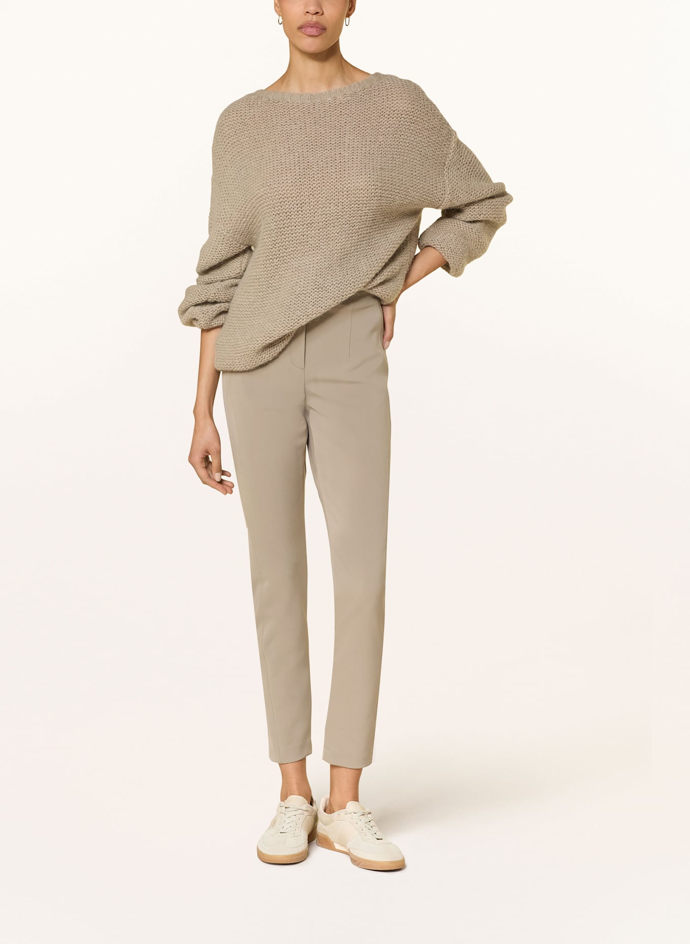 RIANI pantalon: TAUPE