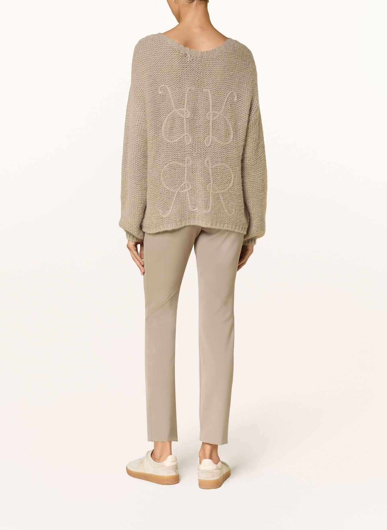 RIANI pantalon: TAUPE