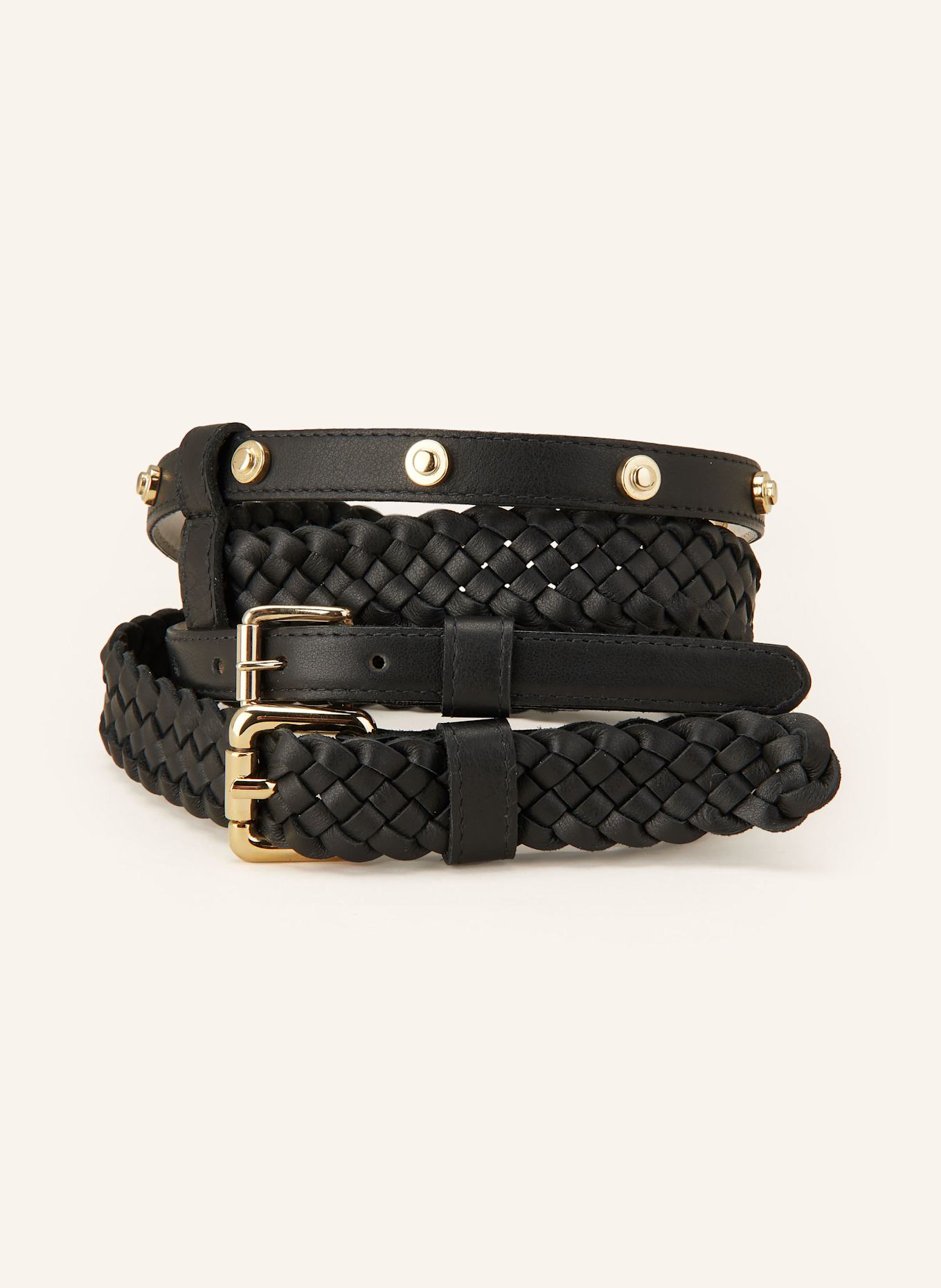 RIANI Ledergürtel: SCHWARZ