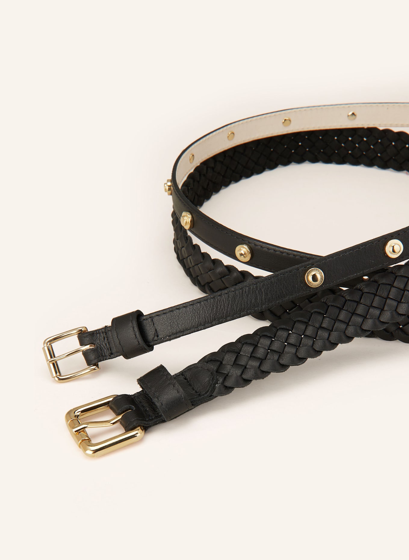 RIANI Ledergürtel: SCHWARZ