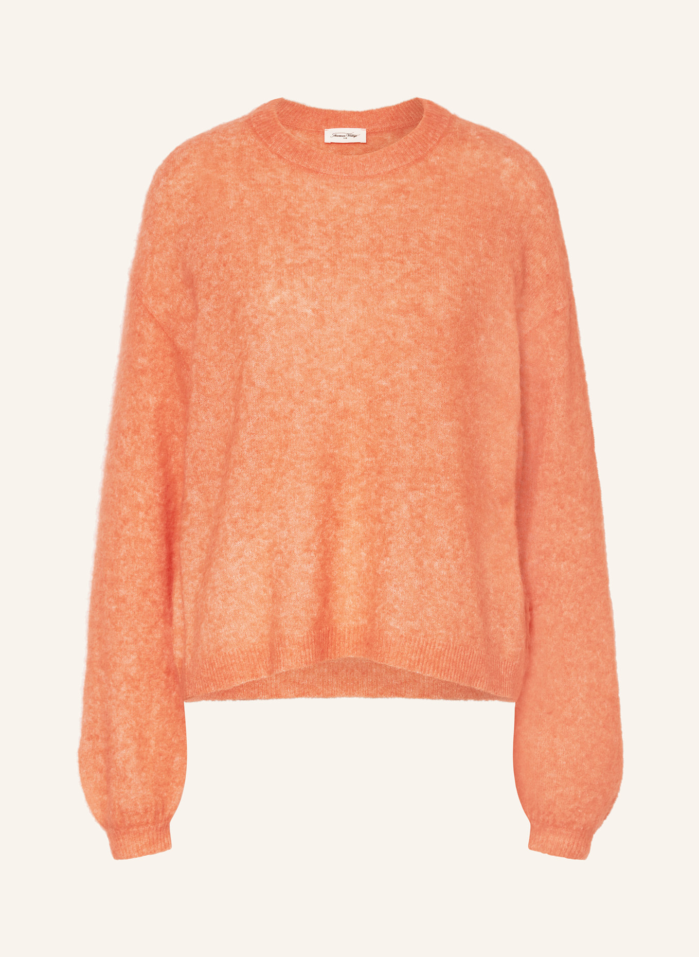 American Vintage Pullover mit Alpaka: ORANGE