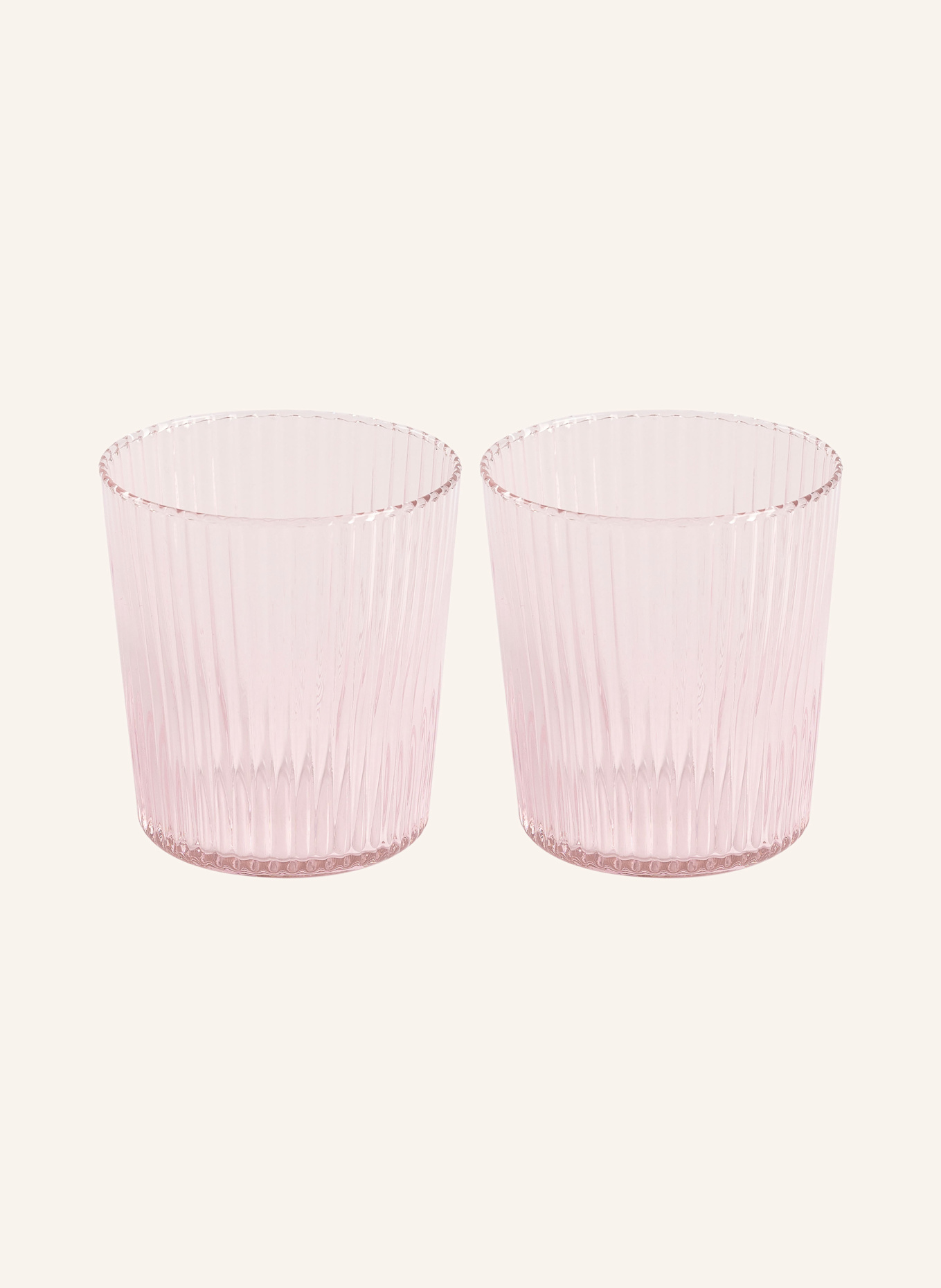 PAVEAU 2er-Set Trinkgläser: ROSÉ