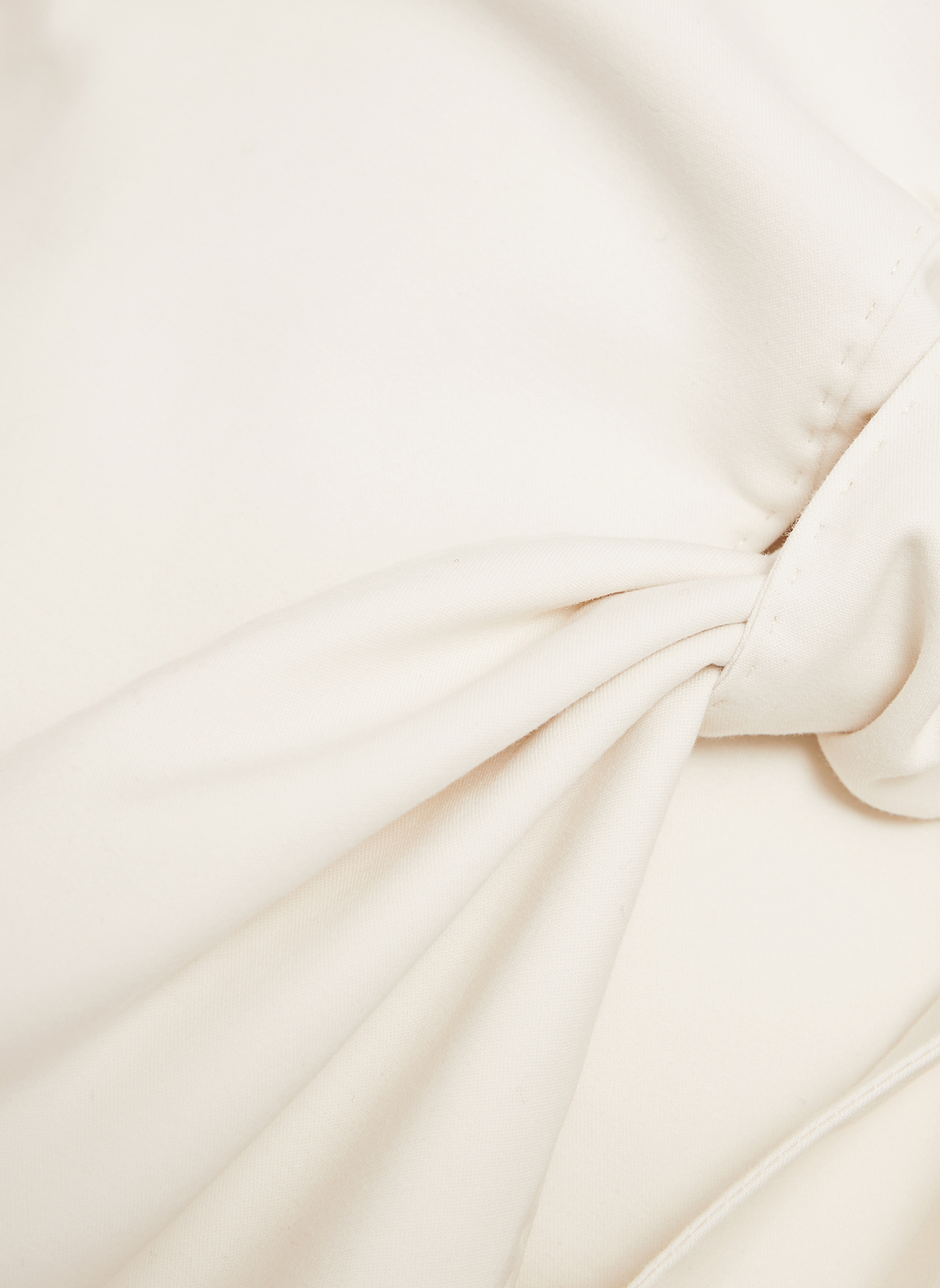 Max Mara Wickelweste ZAMPA: ECRU