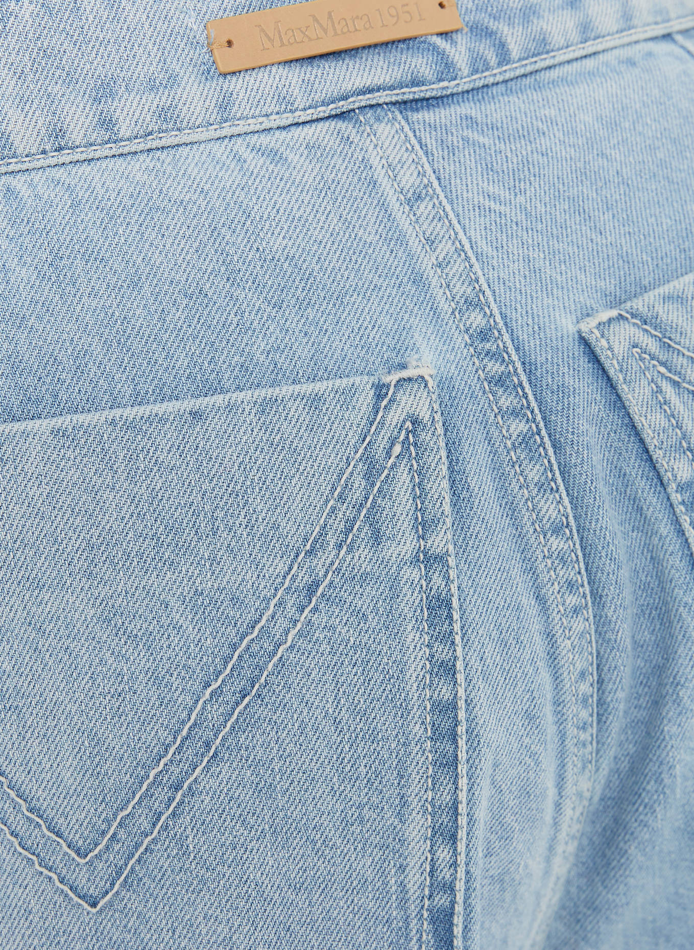 Max Mara Straight Jeans AFFARI: 003 LIGHT BLUE