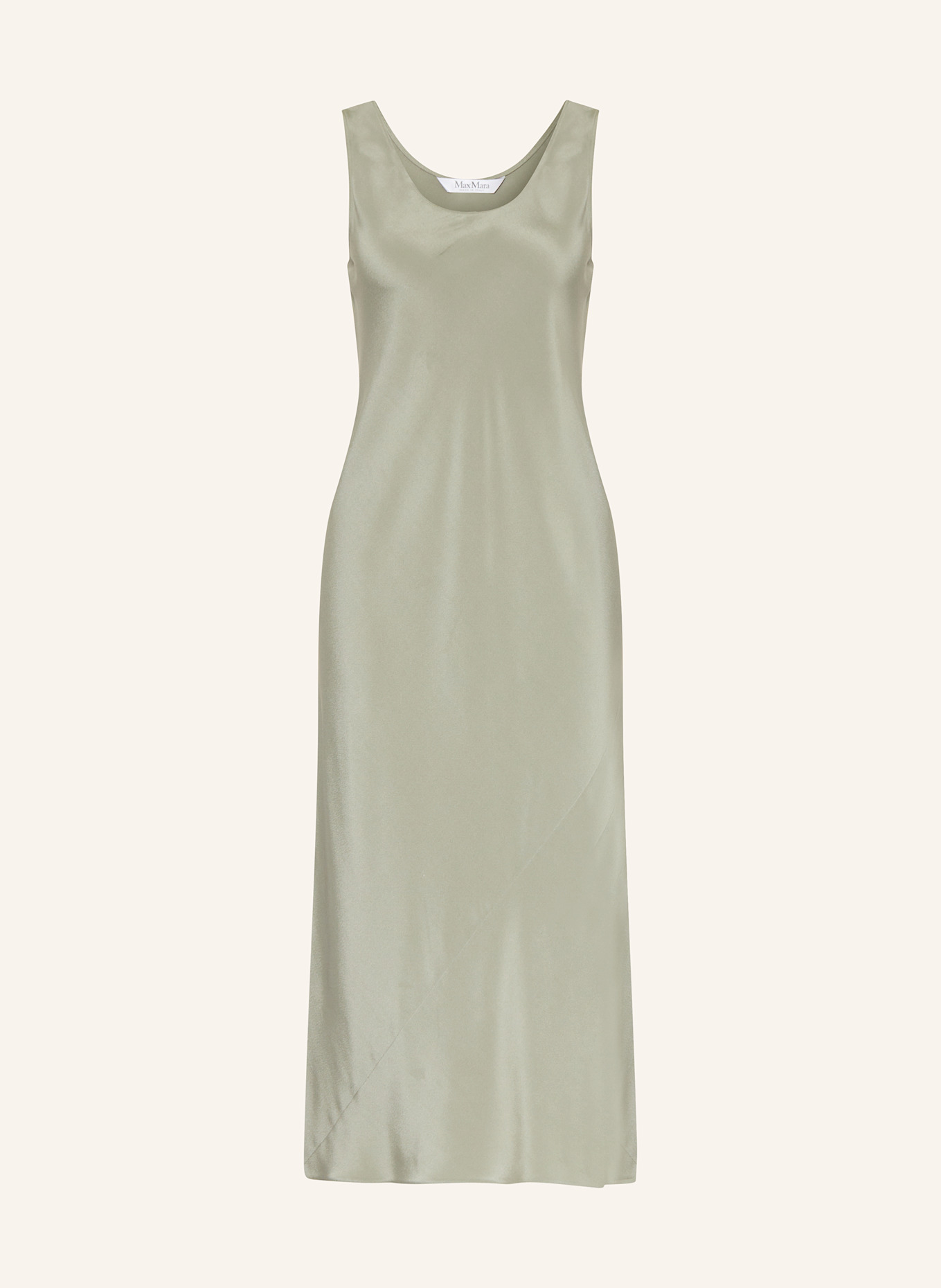 ☆MaxMara☆ クレープデシンドレス FORMOSA Max Mara FORMOSA dress in silk in olive
