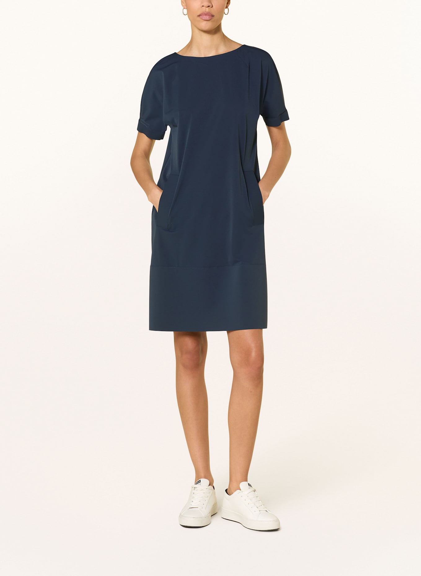 MM DANDY jersey dress: DARK BLUE
