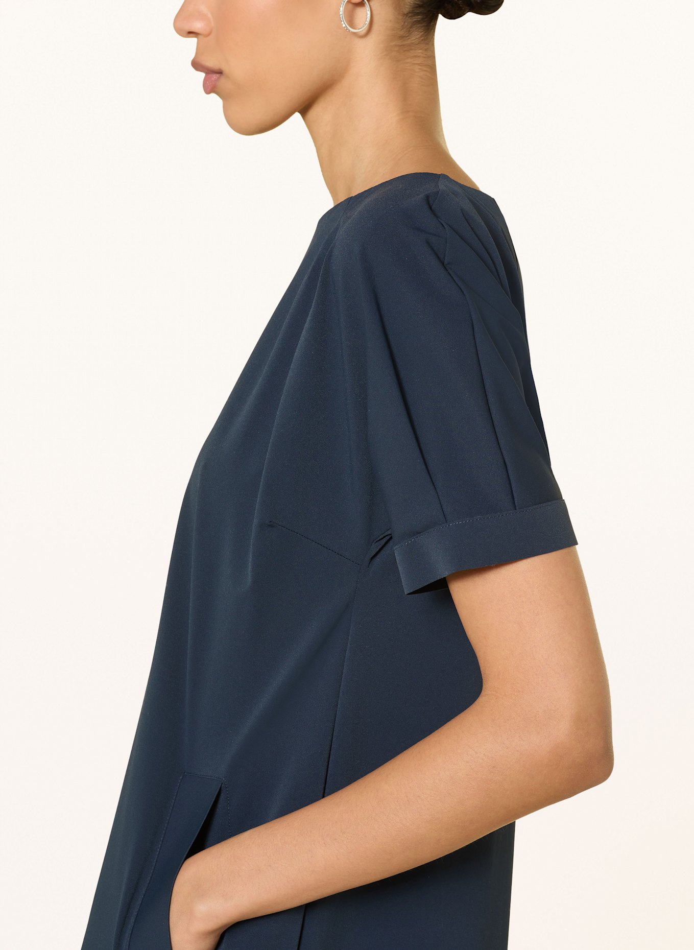 MM DANDY jersey dress: DARK BLUE