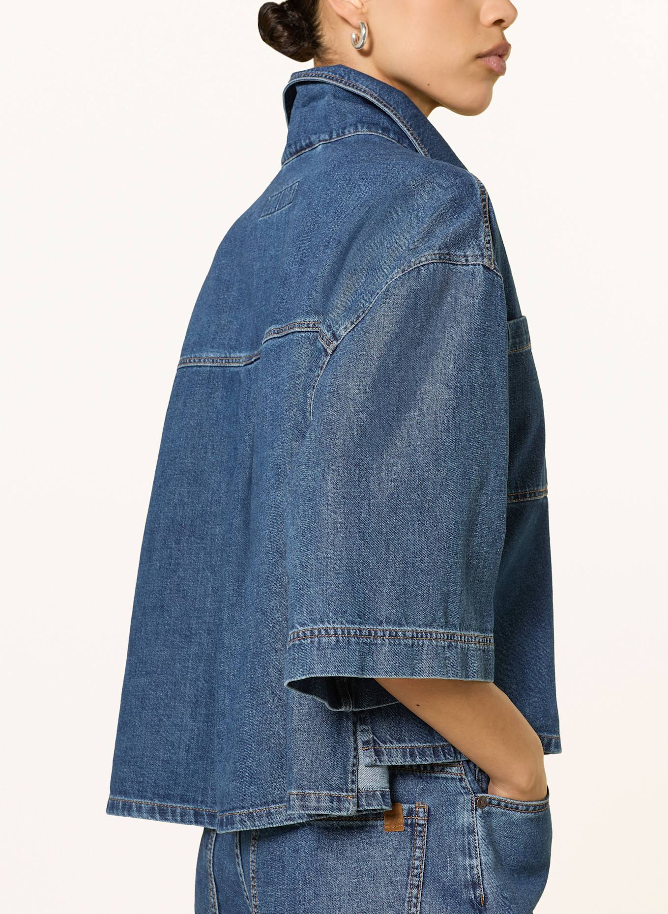 WEEKEND Max Mara ENZA denim blouse in blue